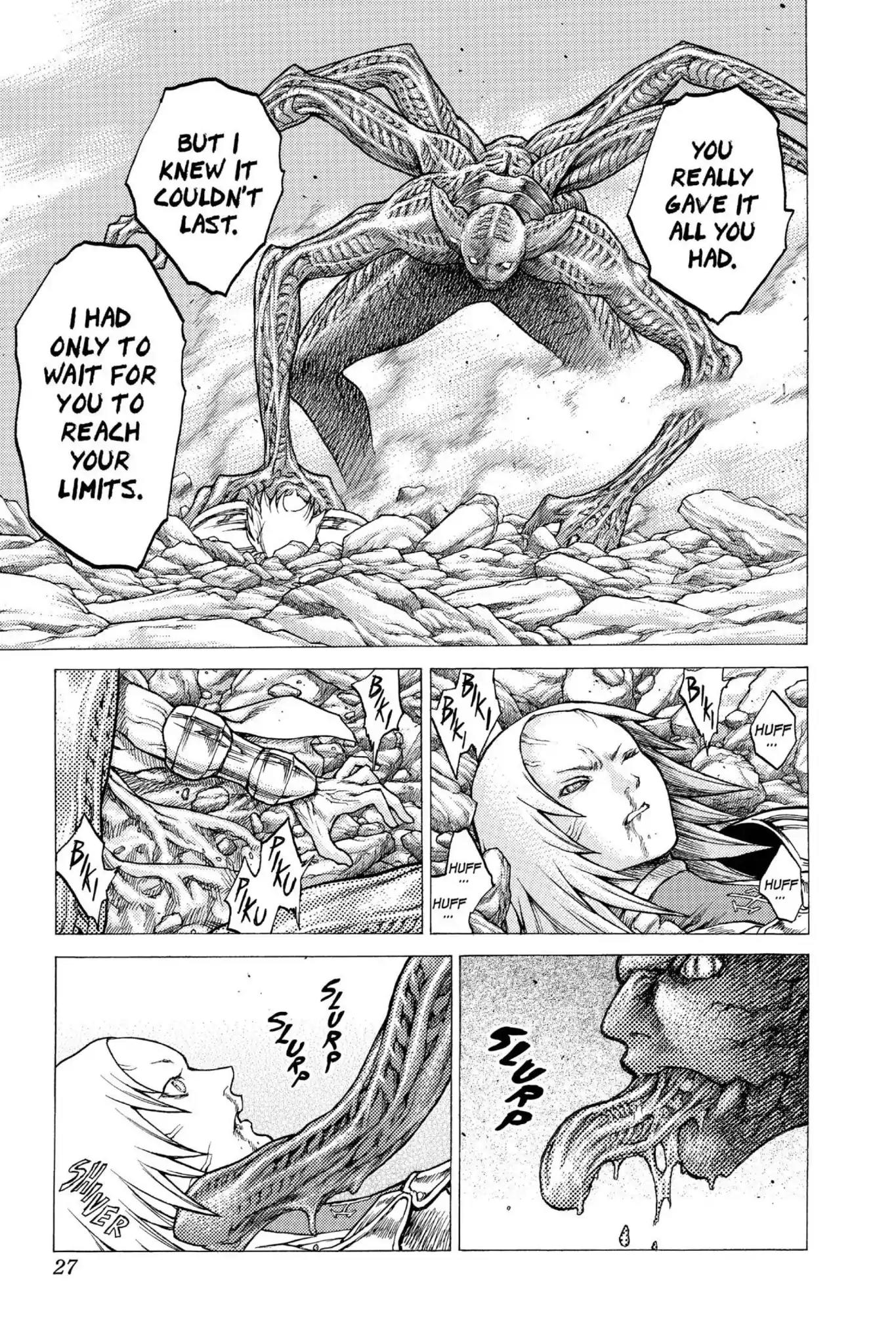 Claymore Chapter 28 page 26 - Chapter 28: Vol.6 Scene 28: The Slashers, Part 4