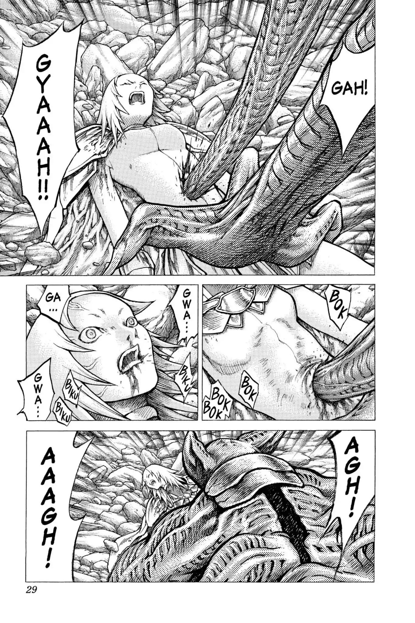 Claymore Chapter 28 page 28 - Chapter 28: Vol.6 Scene 28: The Slashers, Part 4