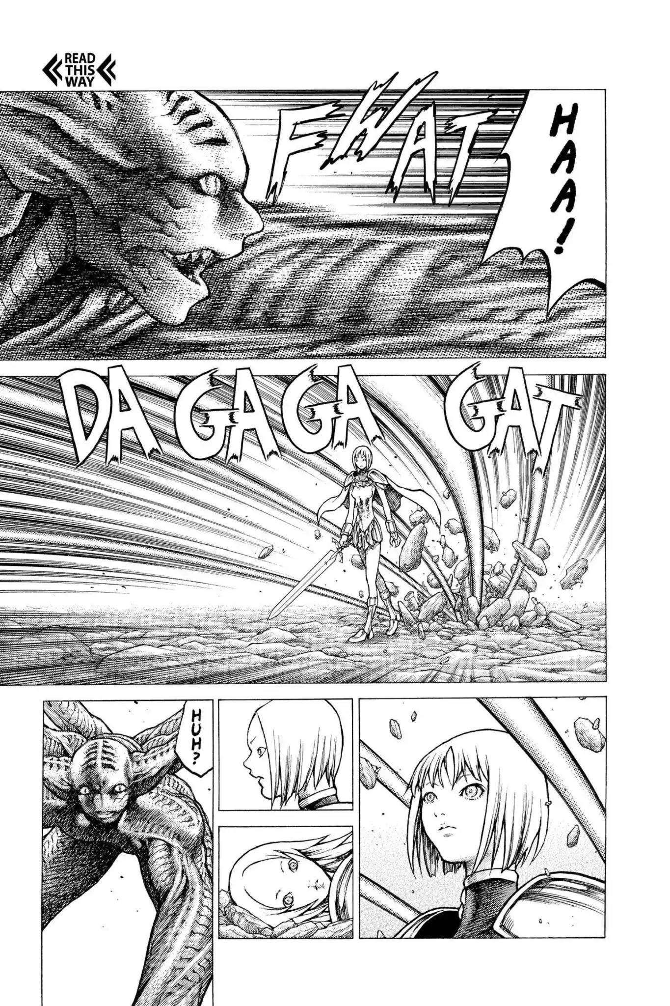 Claymore Chapter 28 page 33 - Chapter 28: Vol.6 Scene 28: The Slashers, Part 4
