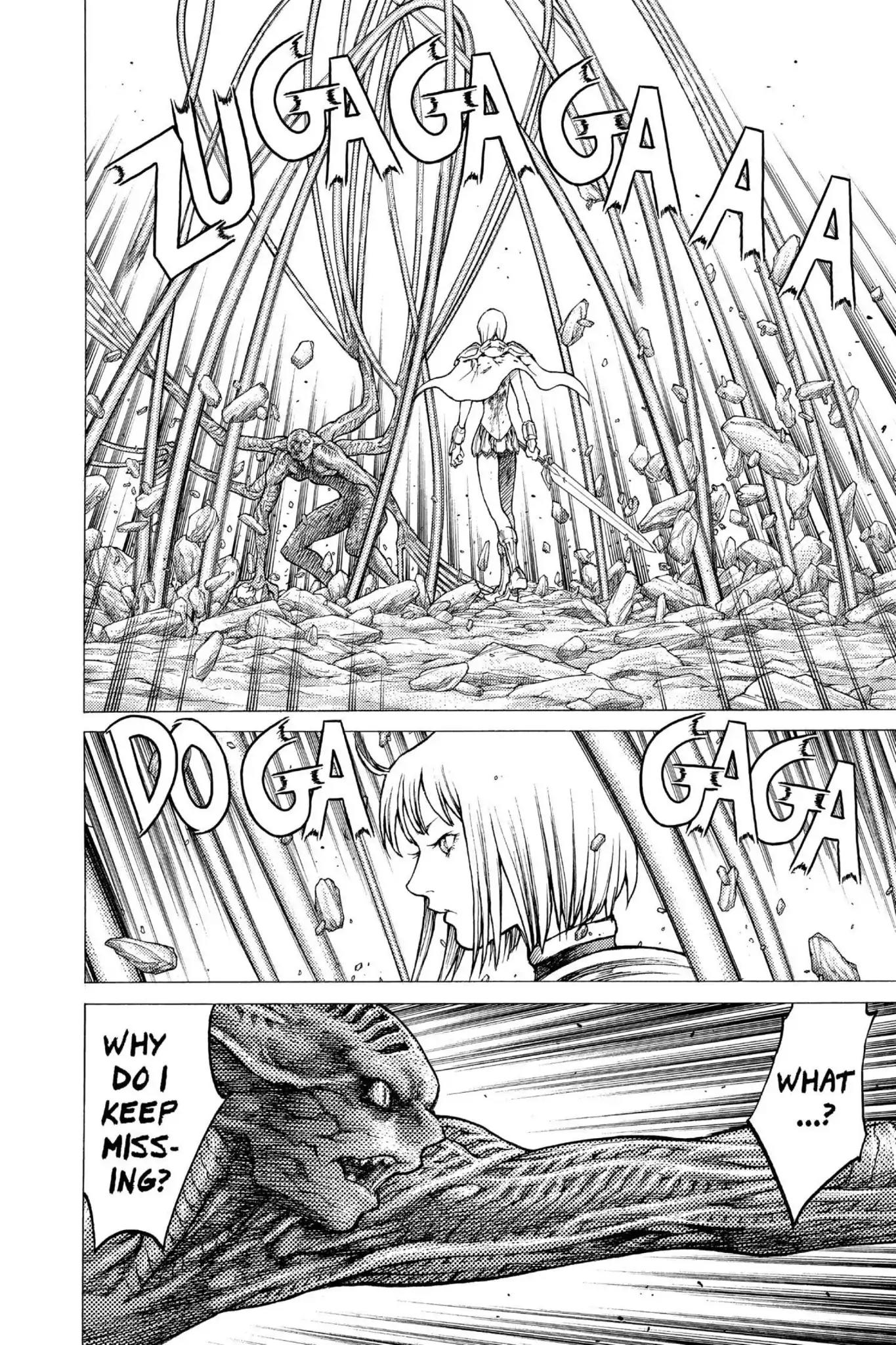 Claymore Chapter 28 page 34 - Chapter 28: Vol.6 Scene 28: The Slashers, Part 4