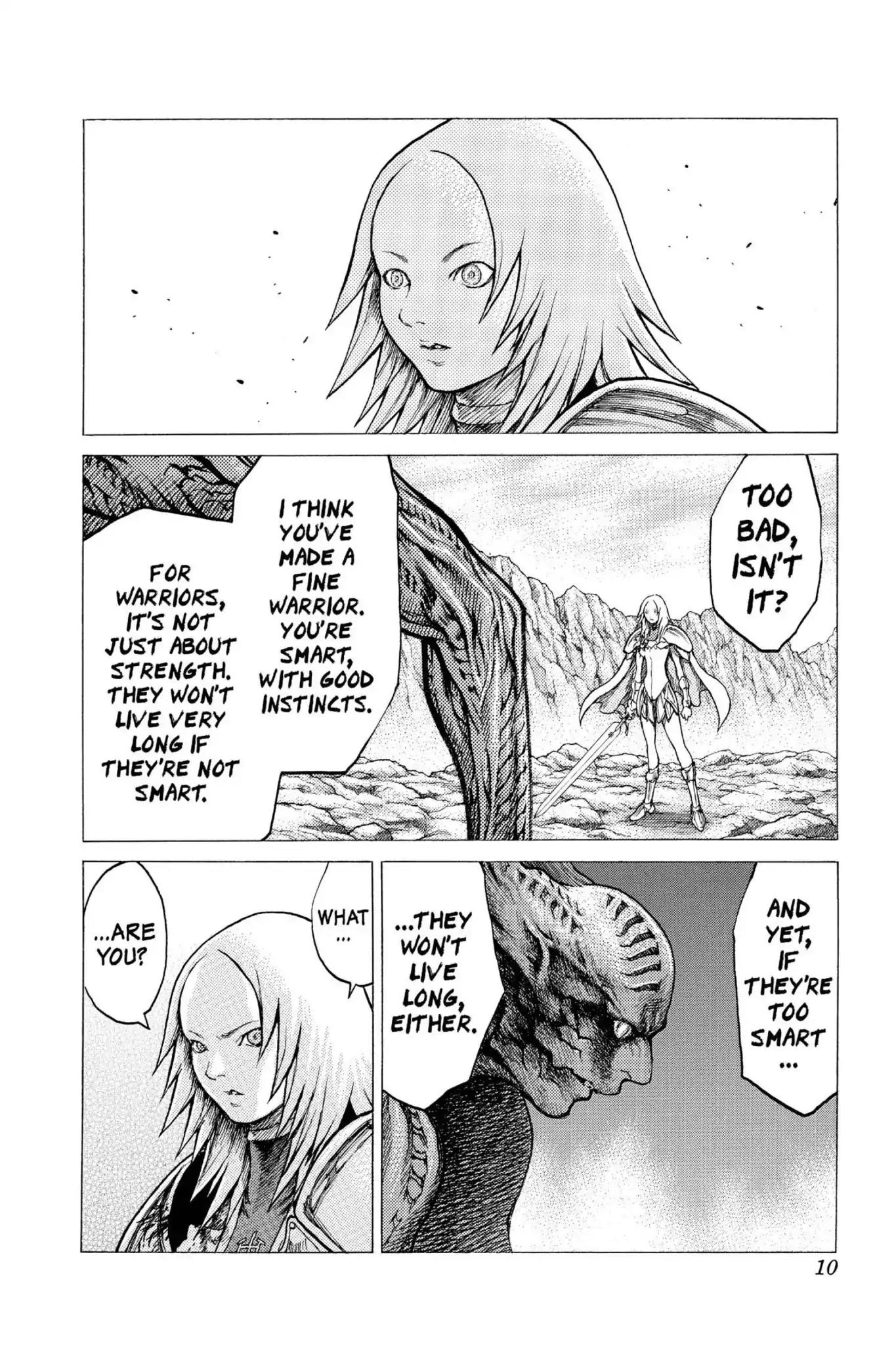 Claymore Chapter 28 page 9 - Chapter 28: Vol.6 Scene 28: The Slashers, Part 4