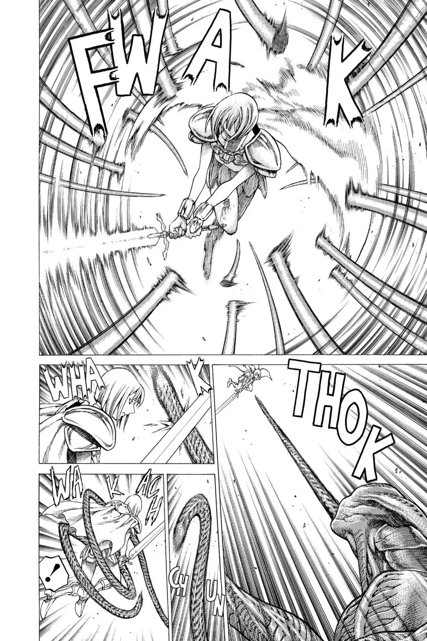 Claymore Chapter 29 page 10 - Chapter 29: Vol.6 Scene 29: The Slashers, Part 5