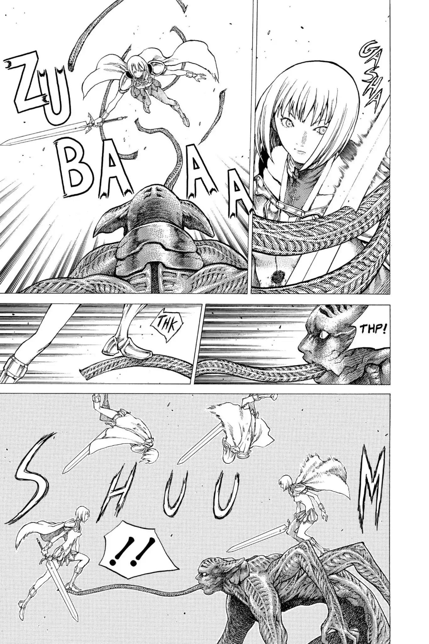 Claymore Chapter 29 page 11 - Chapter 29: Vol.6 Scene 29: The Slashers, Part 5
