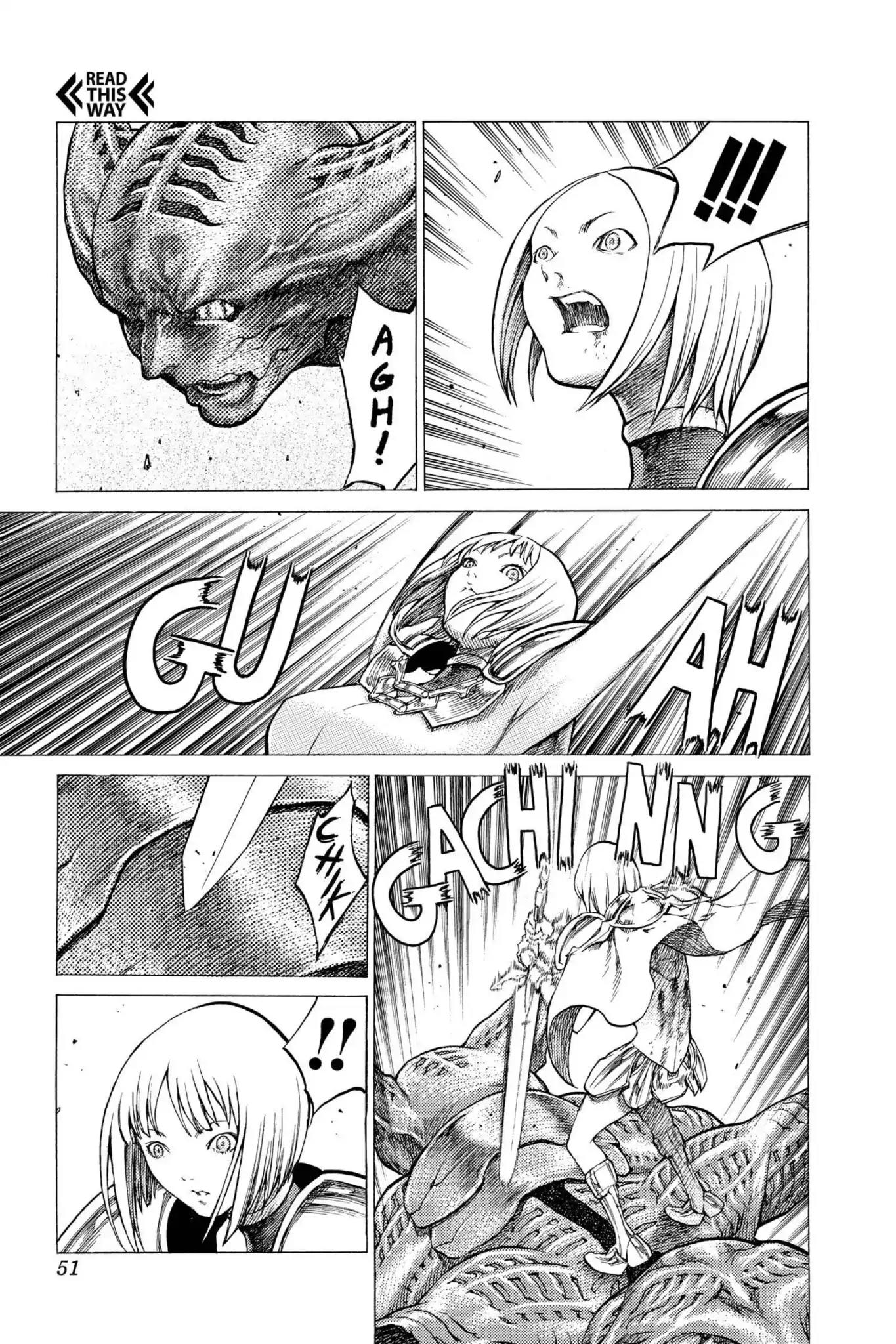Claymore Chapter 29 page 13 - Chapter 29: Vol.6 Scene 29: The Slashers, Part 5