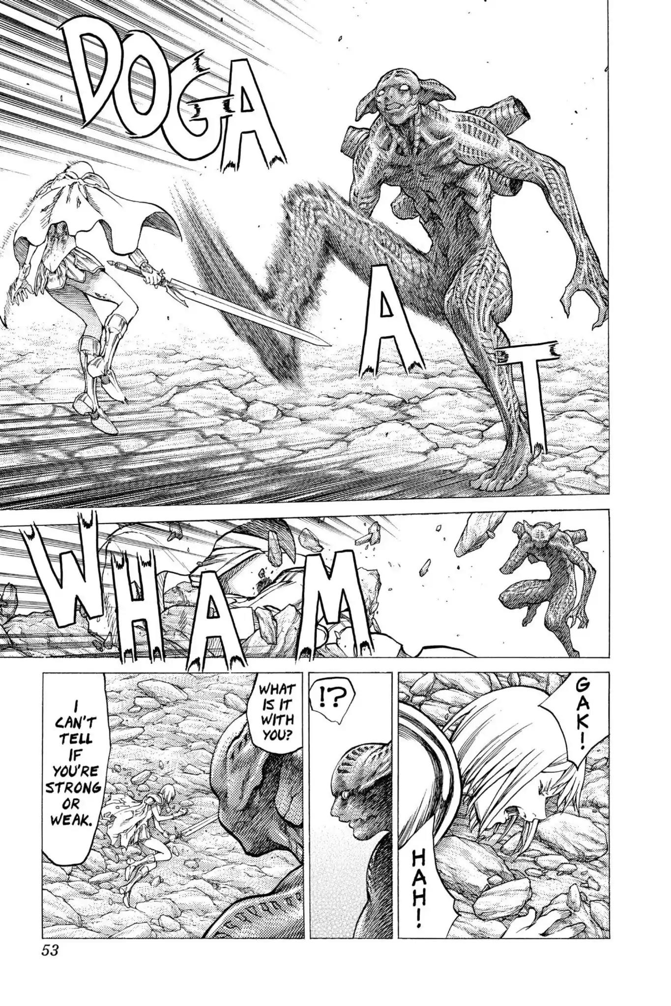 Claymore Chapter 29 page 15 - Chapter 29: Vol.6 Scene 29: The Slashers, Part 5