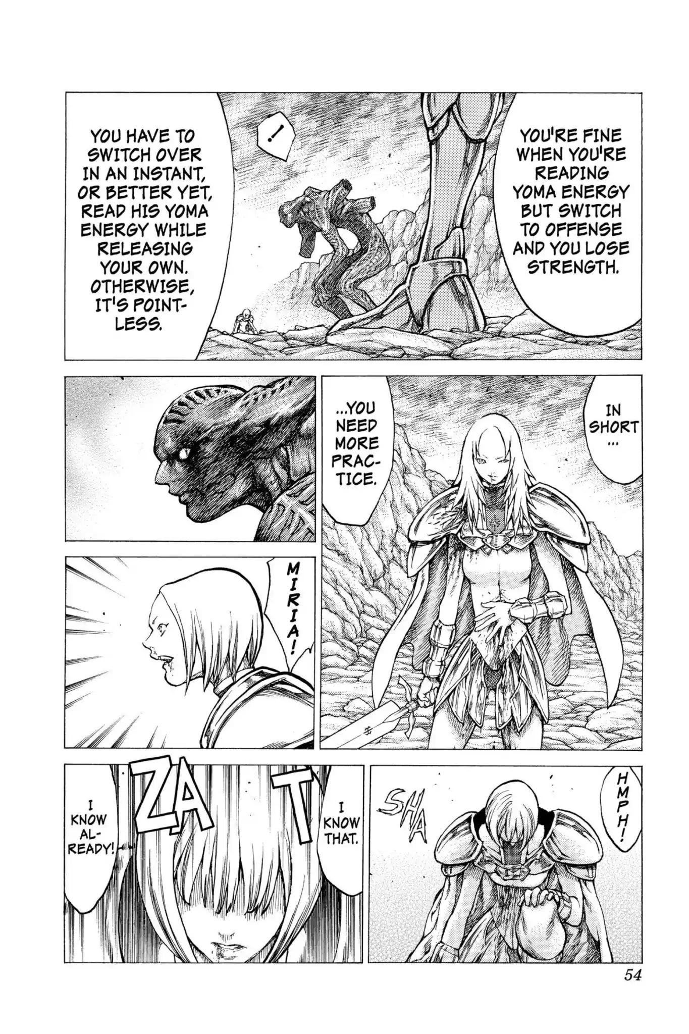 Claymore Chapter 29 page 16 - Chapter 29: Vol.6 Scene 29: The Slashers, Part 5