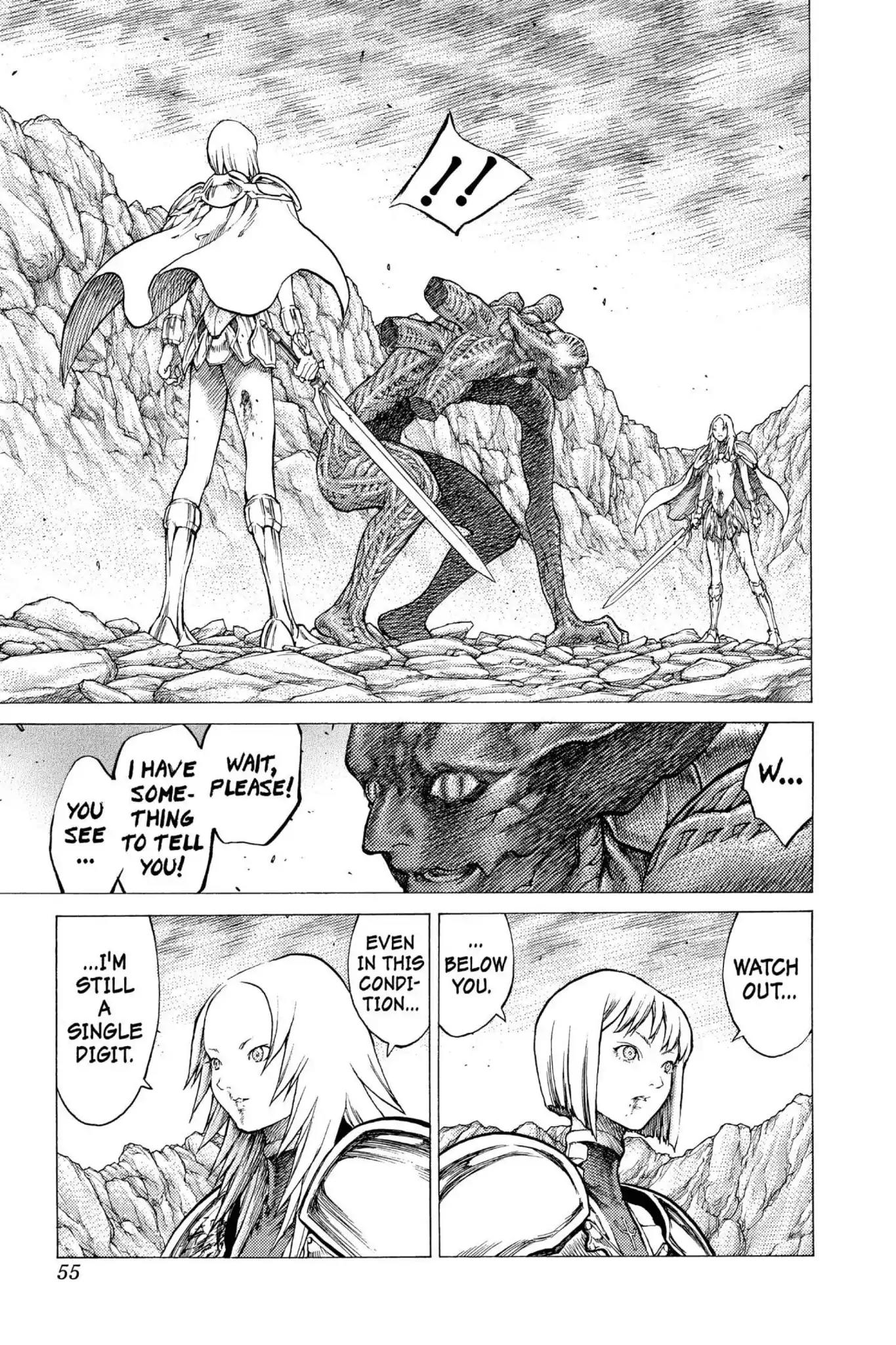 Claymore Chapter 29 page 17 - Chapter 29: Vol.6 Scene 29: The Slashers, Part 5