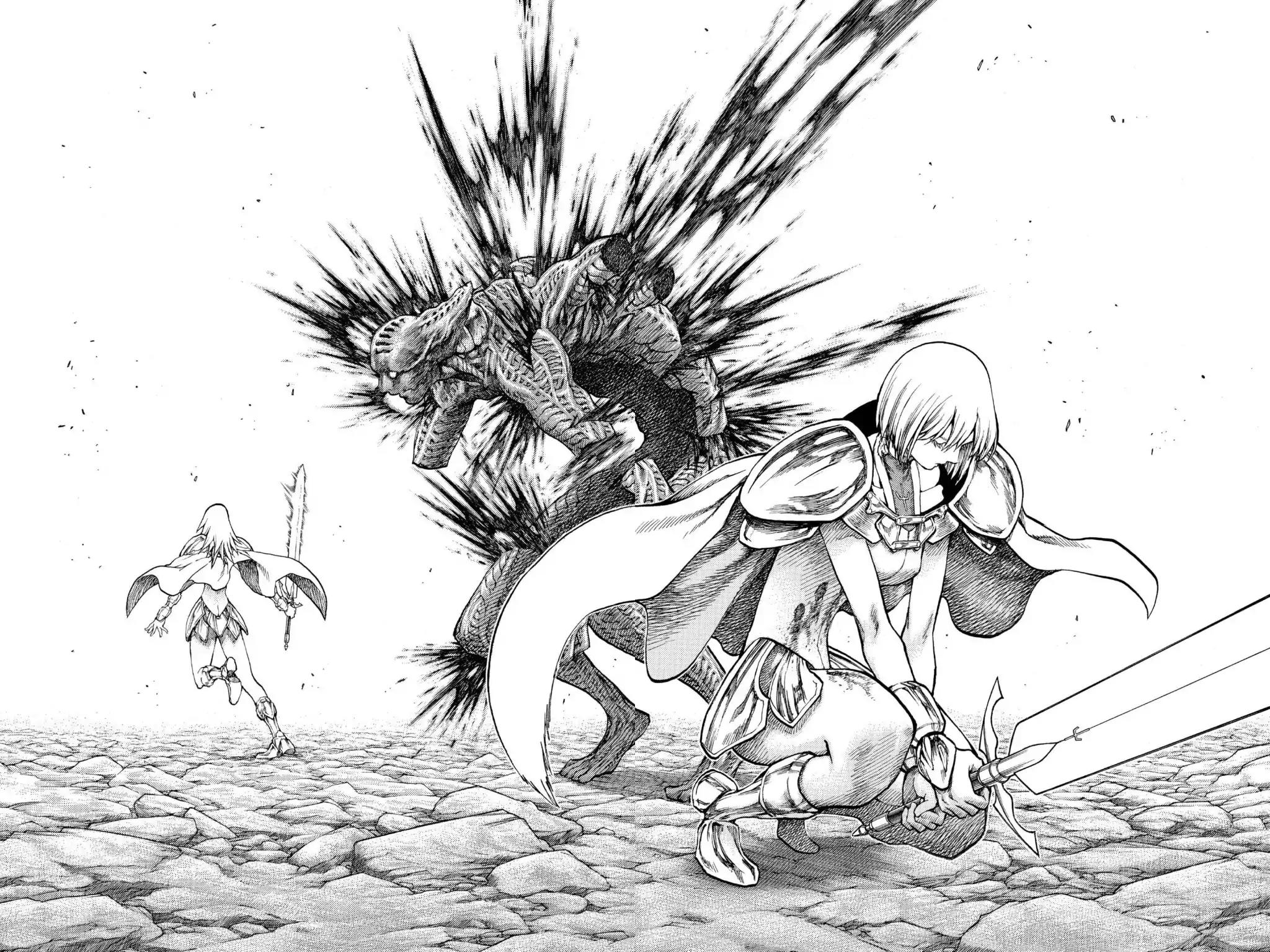 Claymore Chapter 29 page 22 - Chapter 29: Vol.6 Scene 29: The Slashers, Part 5