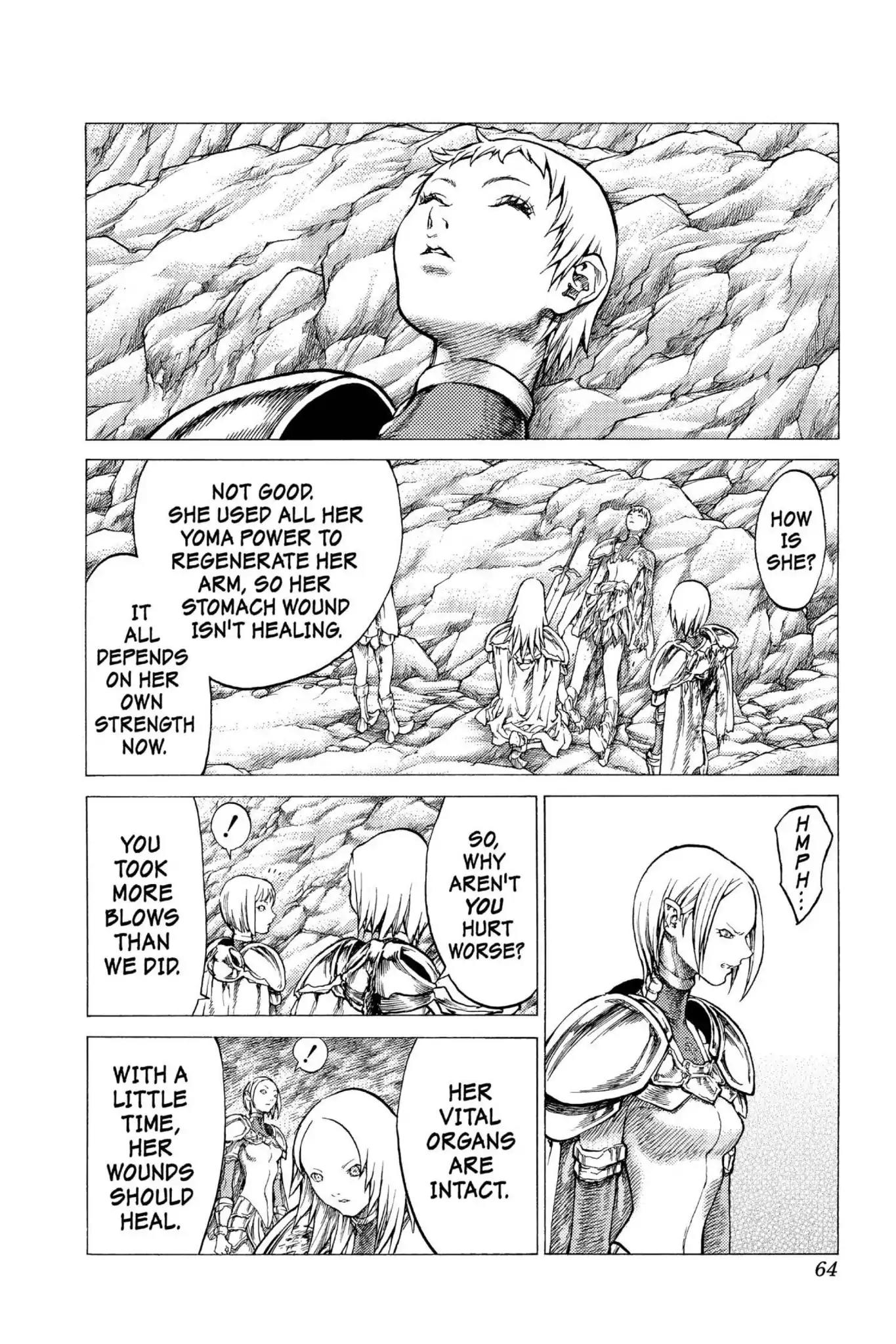 Claymore Chapter 29 page 25 - Chapter 29: Vol.6 Scene 29: The Slashers, Part 5