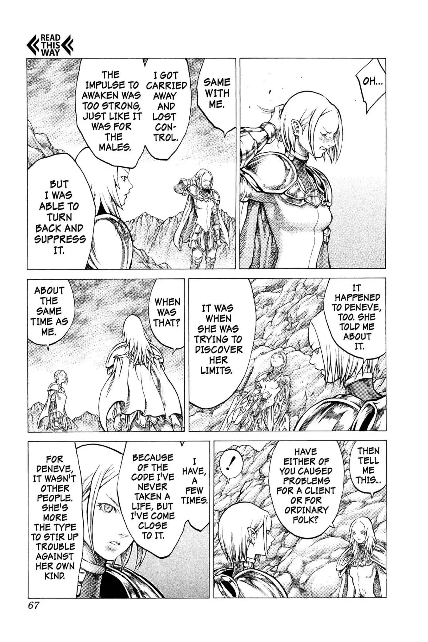 Claymore Chapter 29 page 28 - Chapter 29: Vol.6 Scene 29: The Slashers, Part 5
