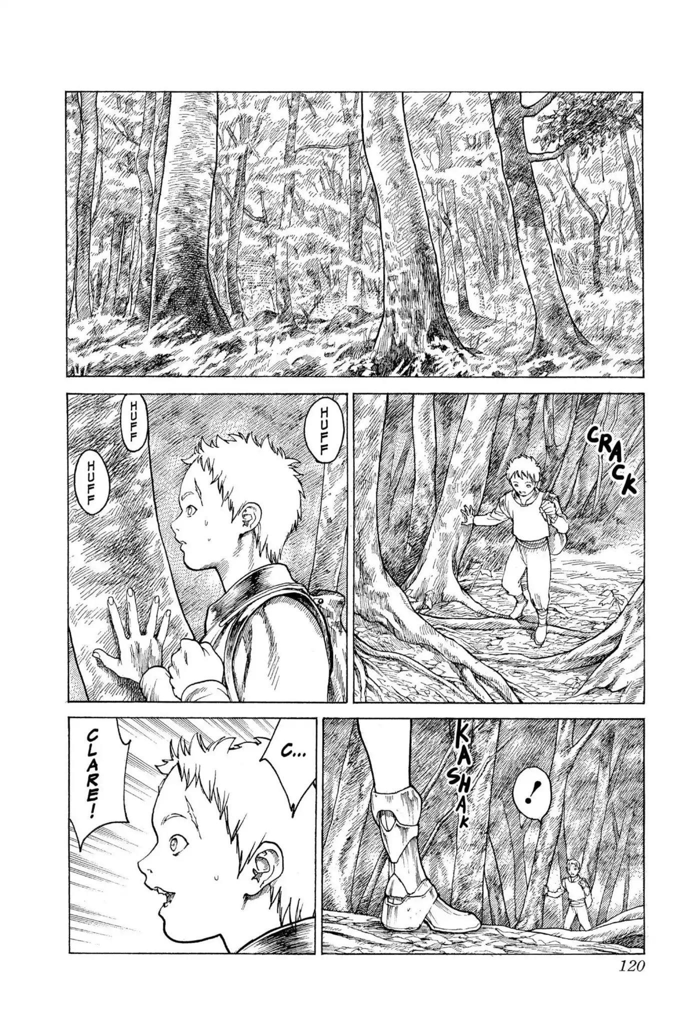 Claymore Chapter 3 page 11 - Chapter 3: Vol.1 Scene 3: Memory of a Witch