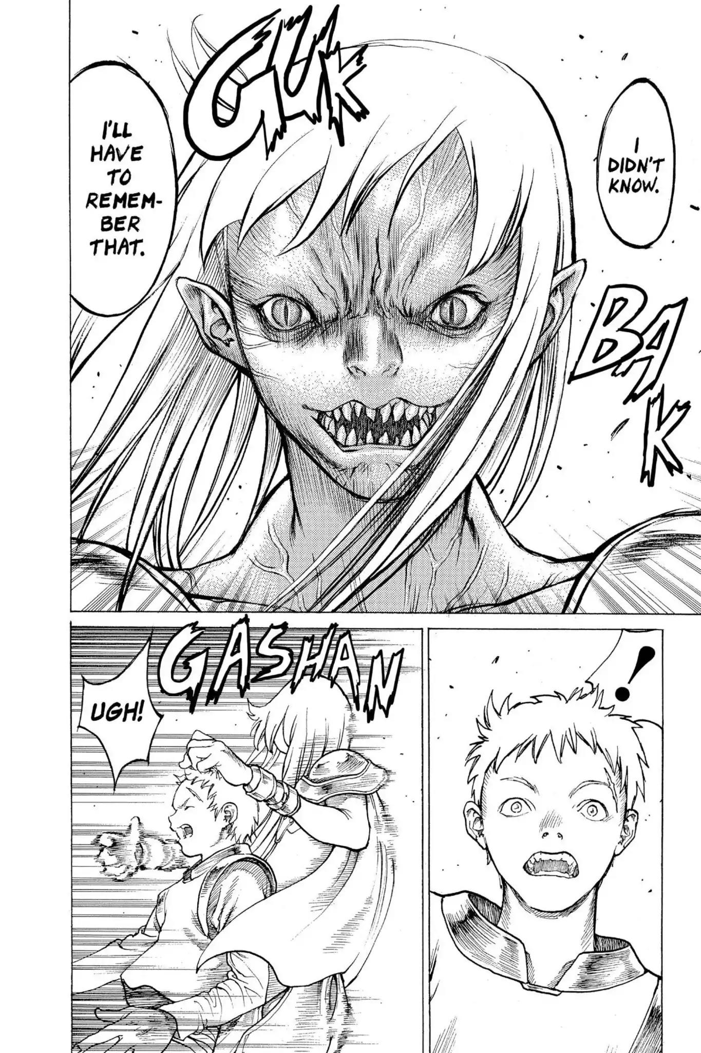 Claymore Chapter 3 page 15 - Chapter 3: Vol.1 Scene 3: Memory of a Witch