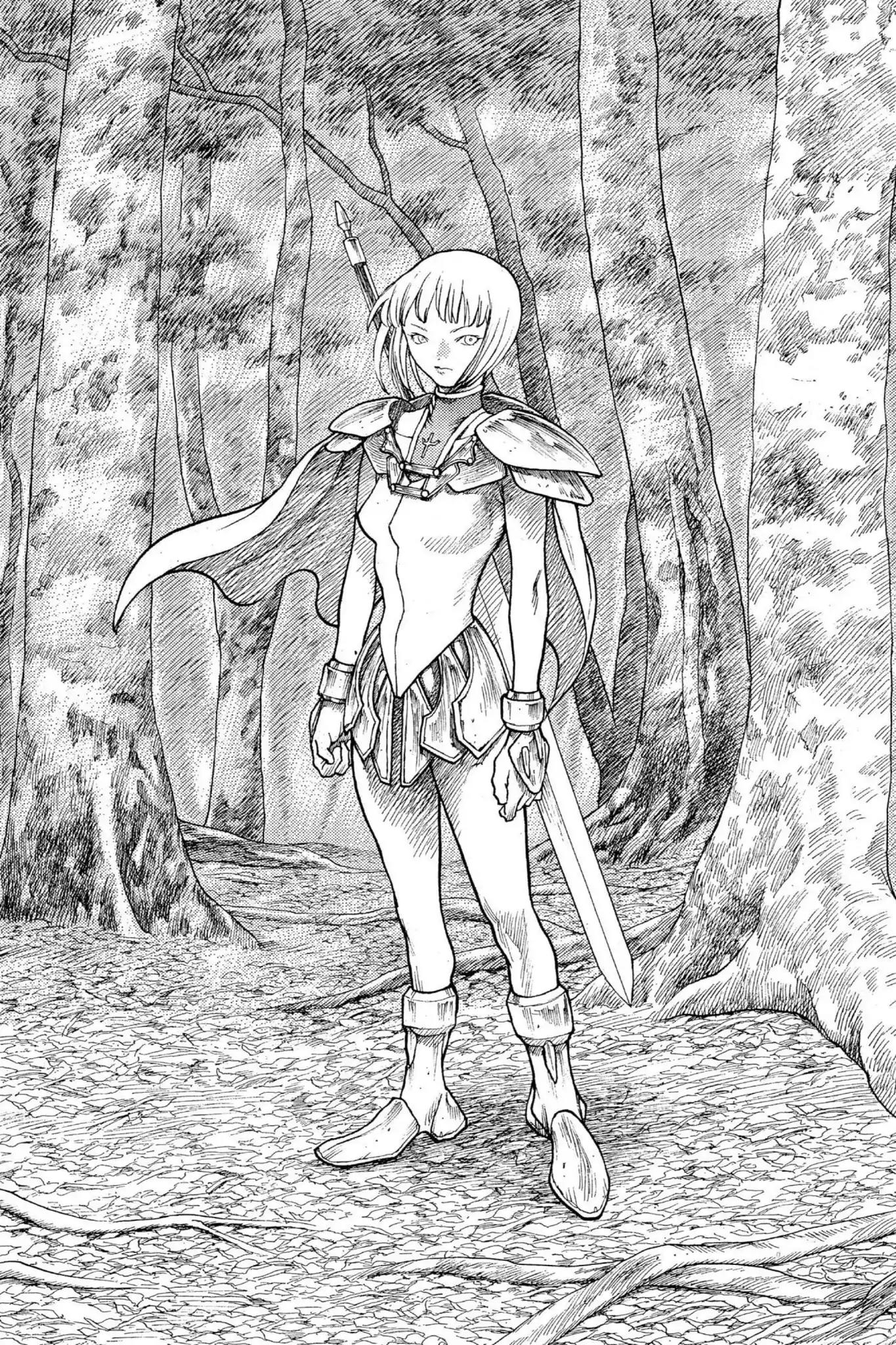 Claymore Chapter 3 page 17 - Chapter 3: Vol.1 Scene 3: Memory of a Witch