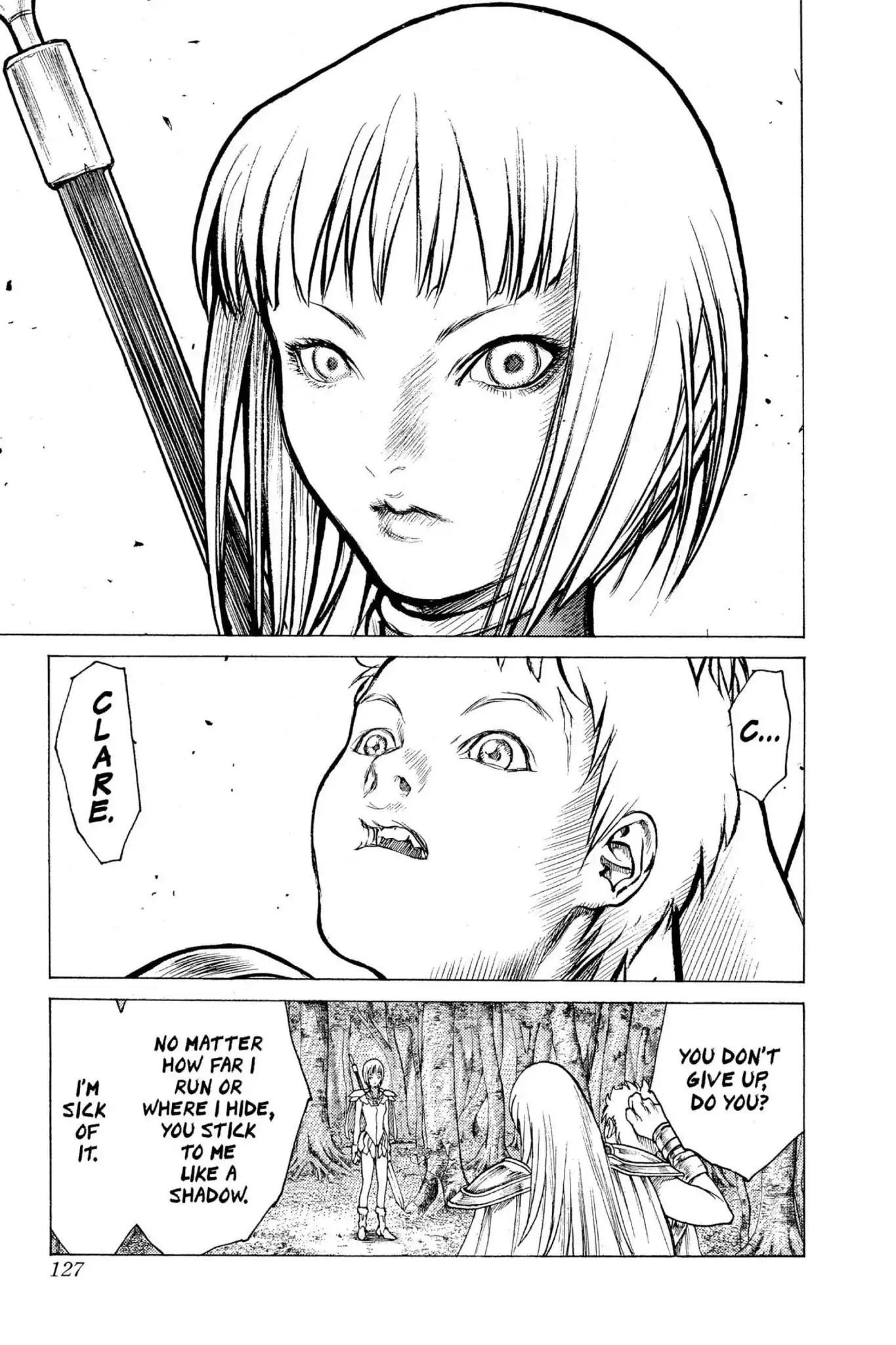 Claymore Chapter 3 page 18 - Chapter 3: Vol.1 Scene 3: Memory of a Witch
