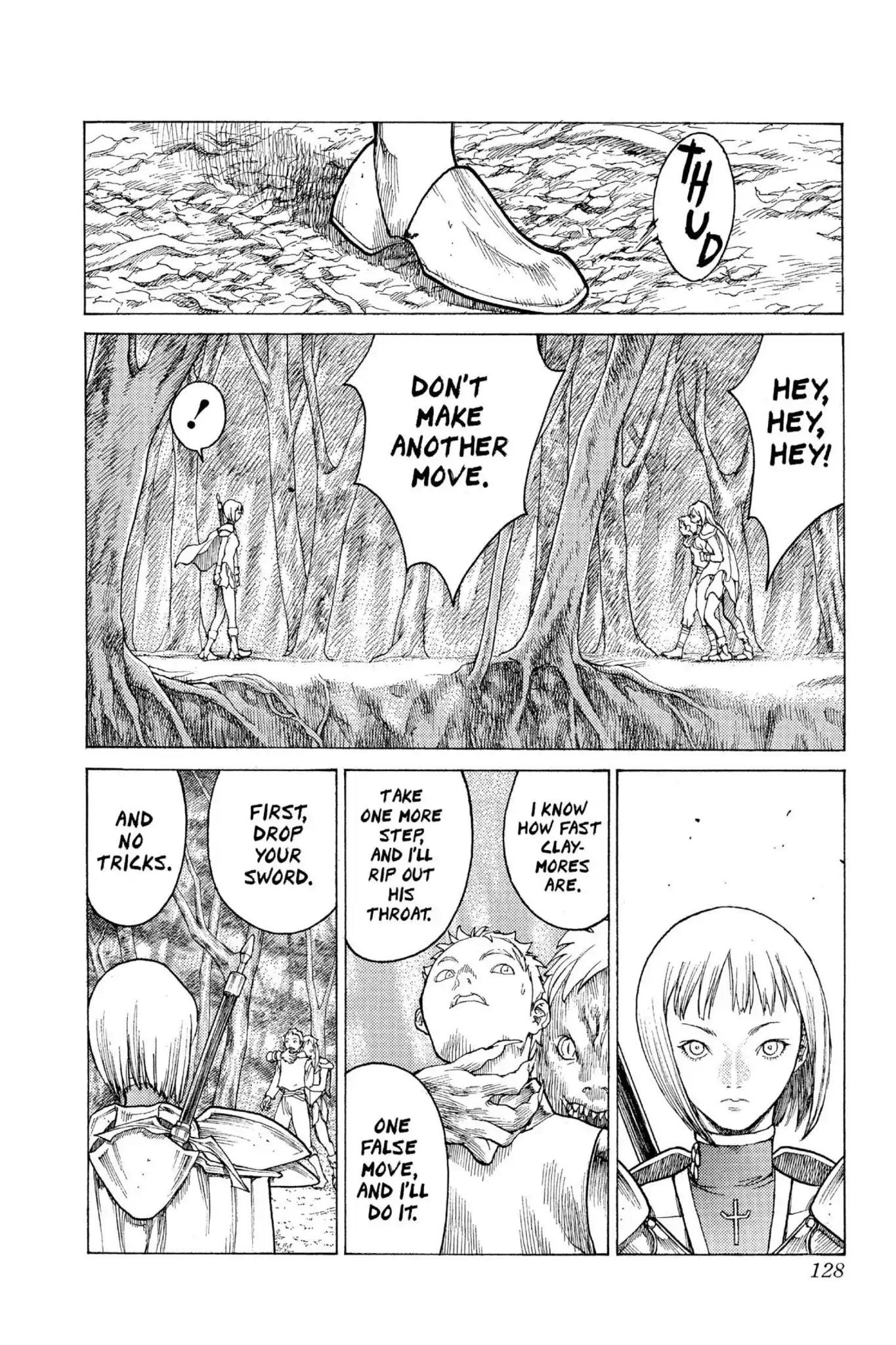 Claymore Chapter 3 page 19 - Chapter 3: Vol.1 Scene 3: Memory of a Witch