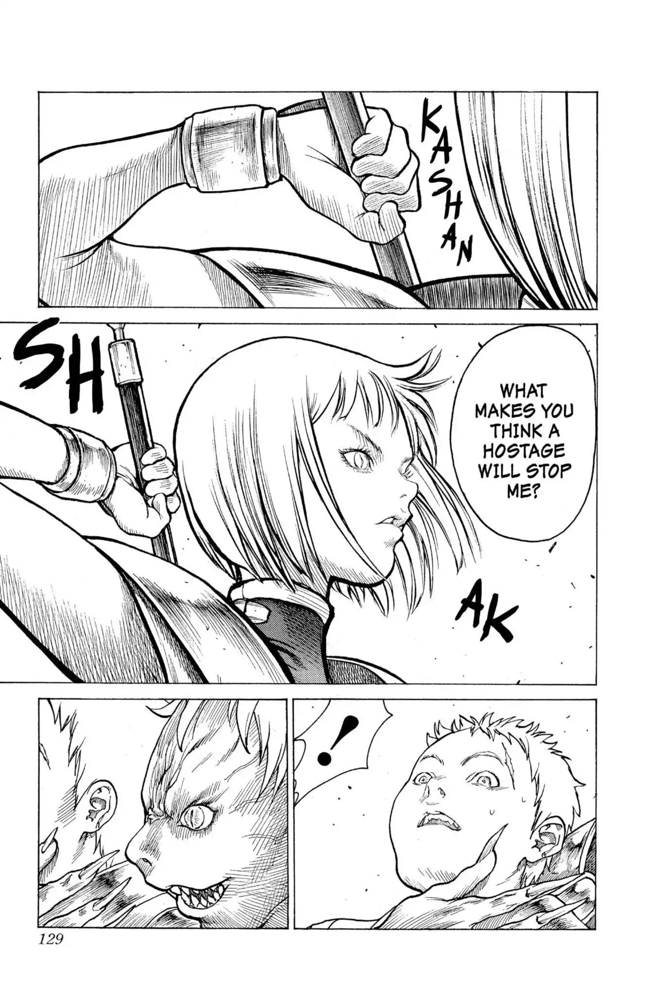 Claymore Chapter 3 page 20 - Chapter 3: Vol.1 Scene 3: Memory of a Witch