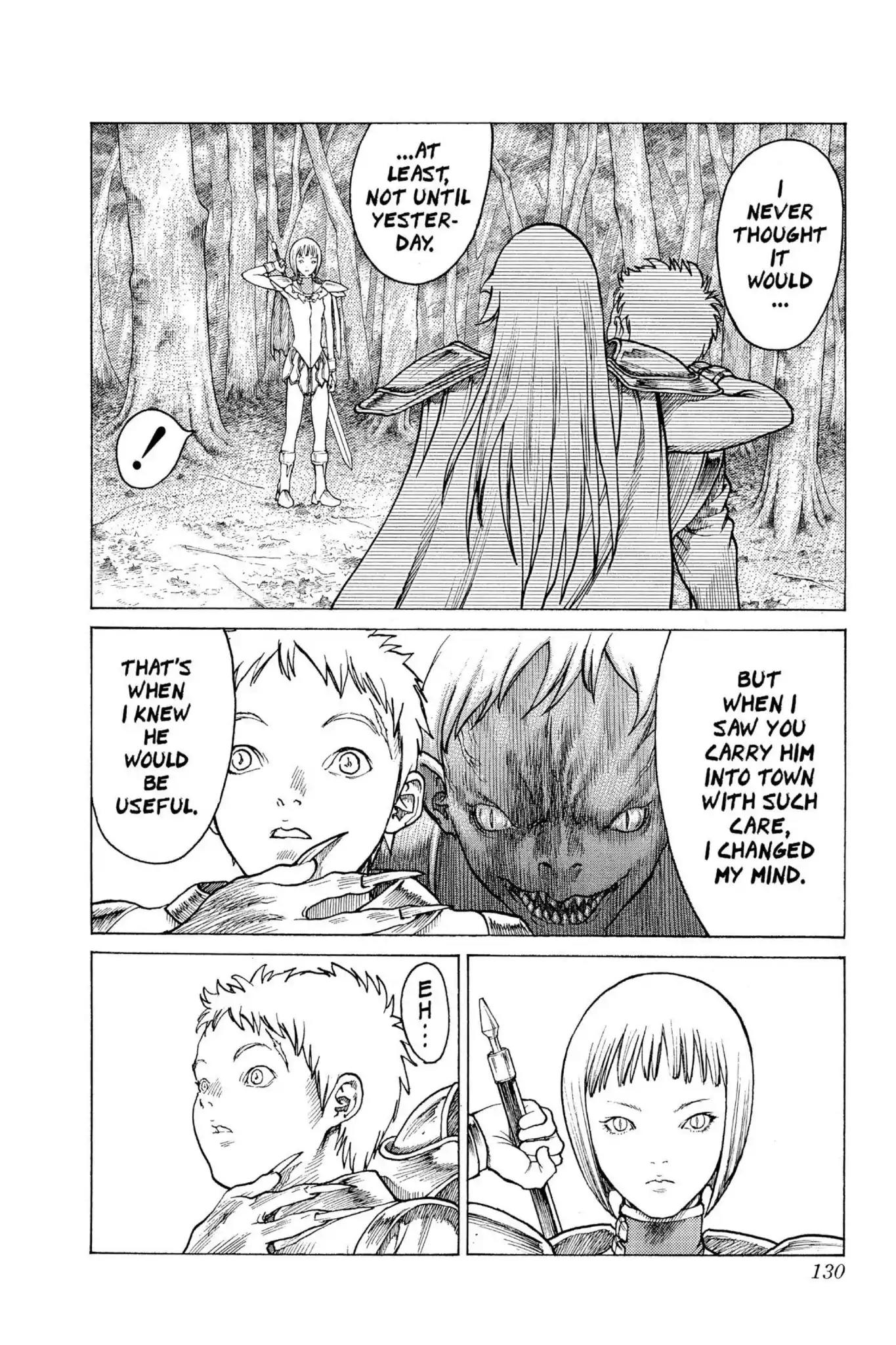 Claymore Chapter 3 page 21 - Chapter 3: Vol.1 Scene 3: Memory of a Witch