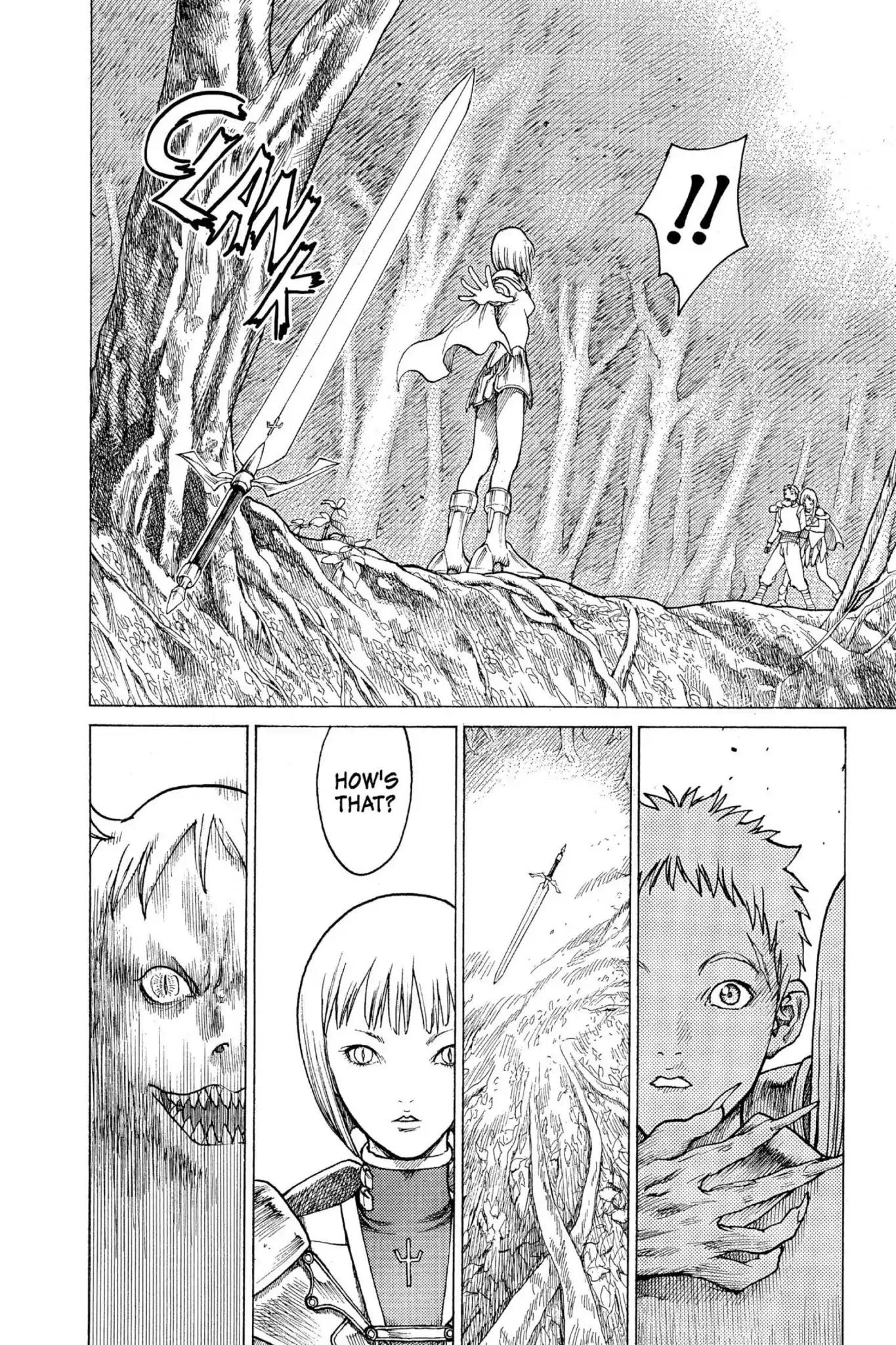 Claymore Chapter 3 page 23 - Chapter 3: Vol.1 Scene 3: Memory of a Witch