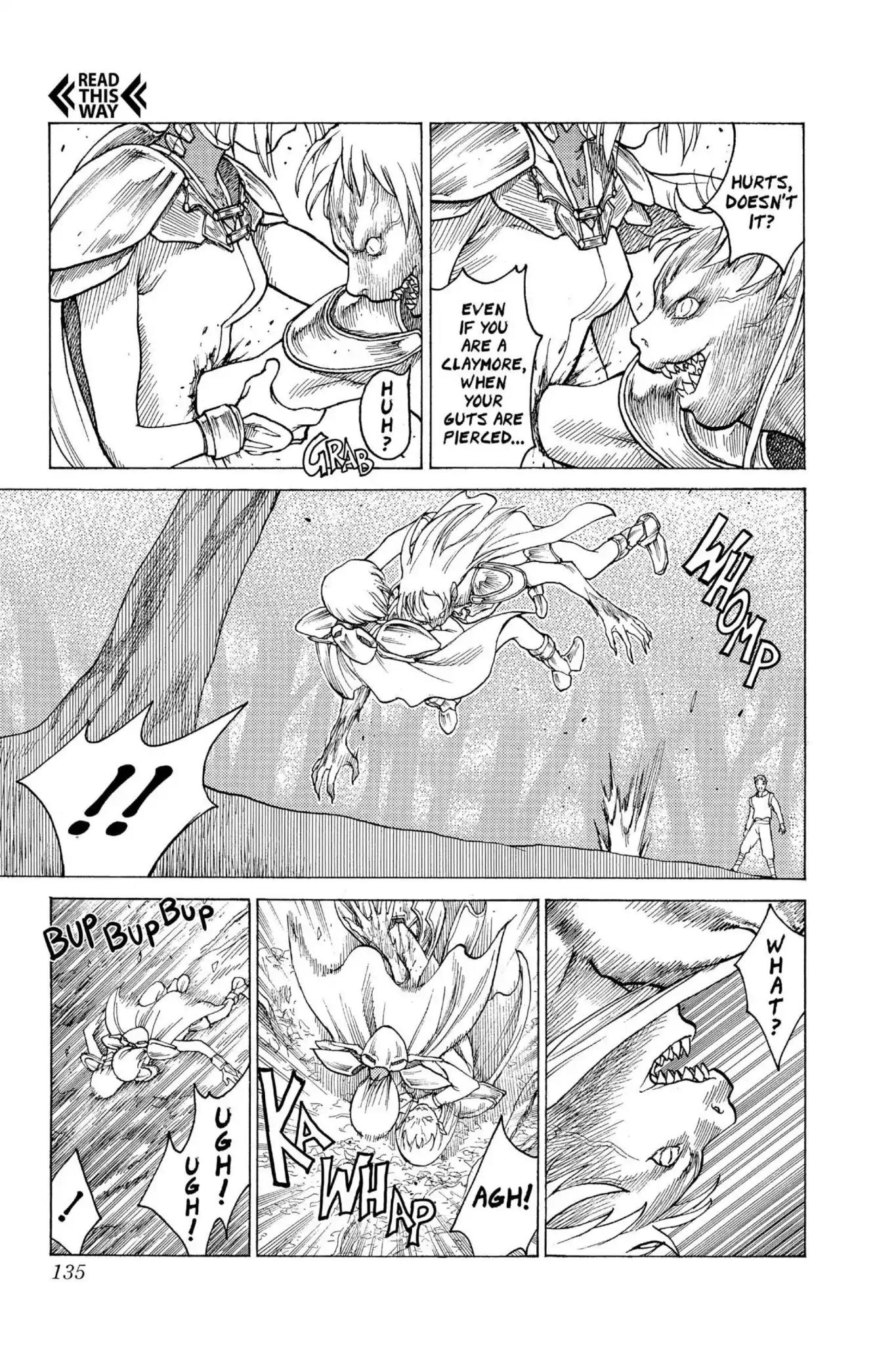 Claymore Chapter 3 page 26 - Chapter 3: Vol.1 Scene 3: Memory of a Witch