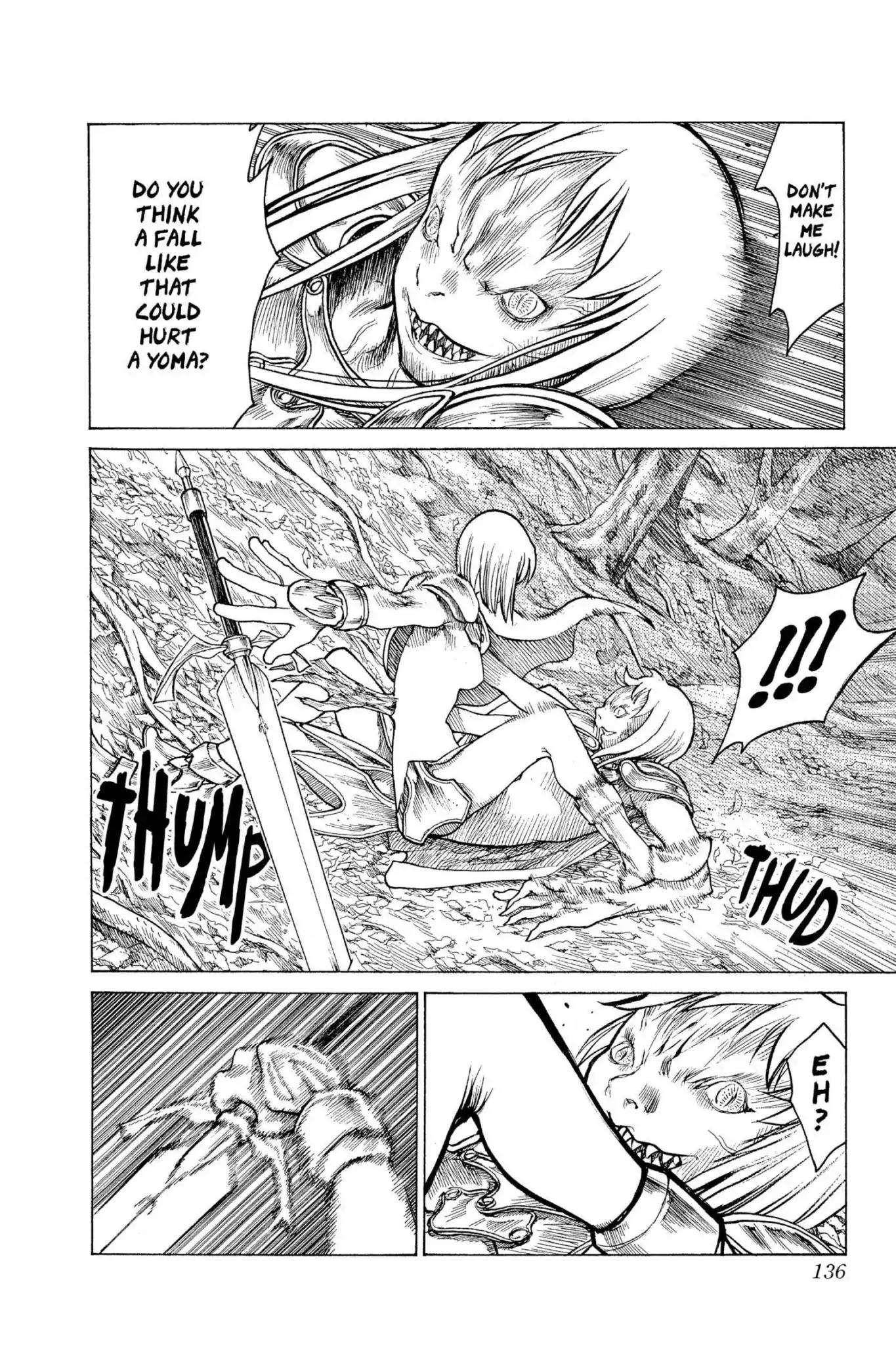Claymore Chapter 3 page 27 - Chapter 3: Vol.1 Scene 3: Memory of a Witch