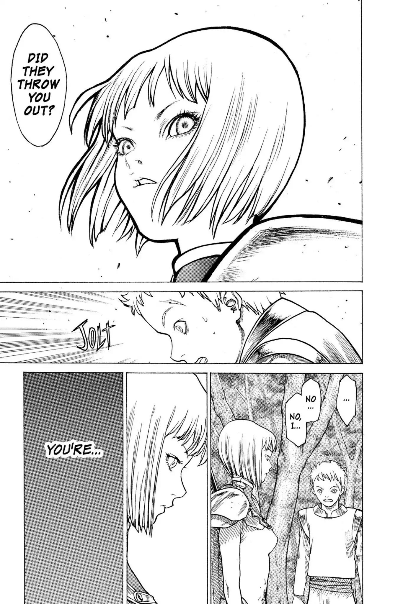 Claymore Chapter 3 page 34 - Chapter 3: Vol.1 Scene 3: Memory of a Witch