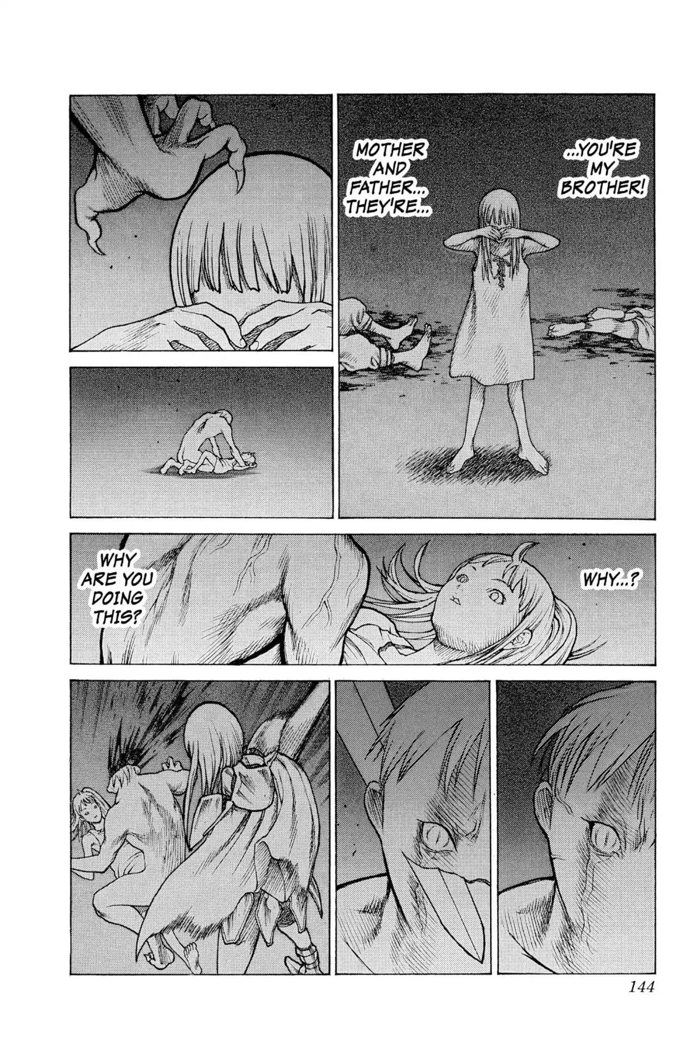Claymore Chapter 3 page 35 - Chapter 3: Vol.1 Scene 3: Memory of a Witch