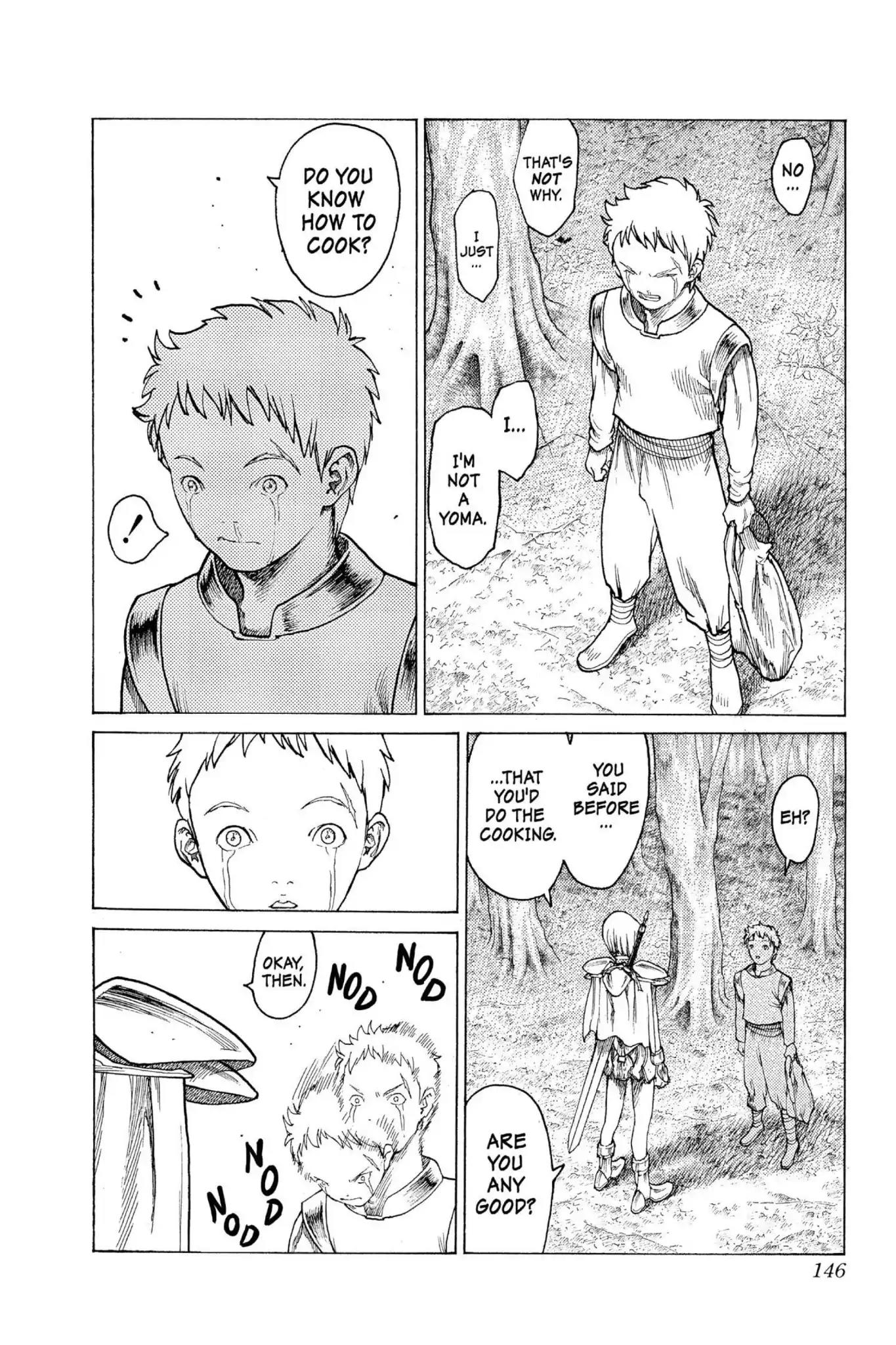 Claymore Chapter 3 page 37 - Chapter 3: Vol.1 Scene 3: Memory of a Witch