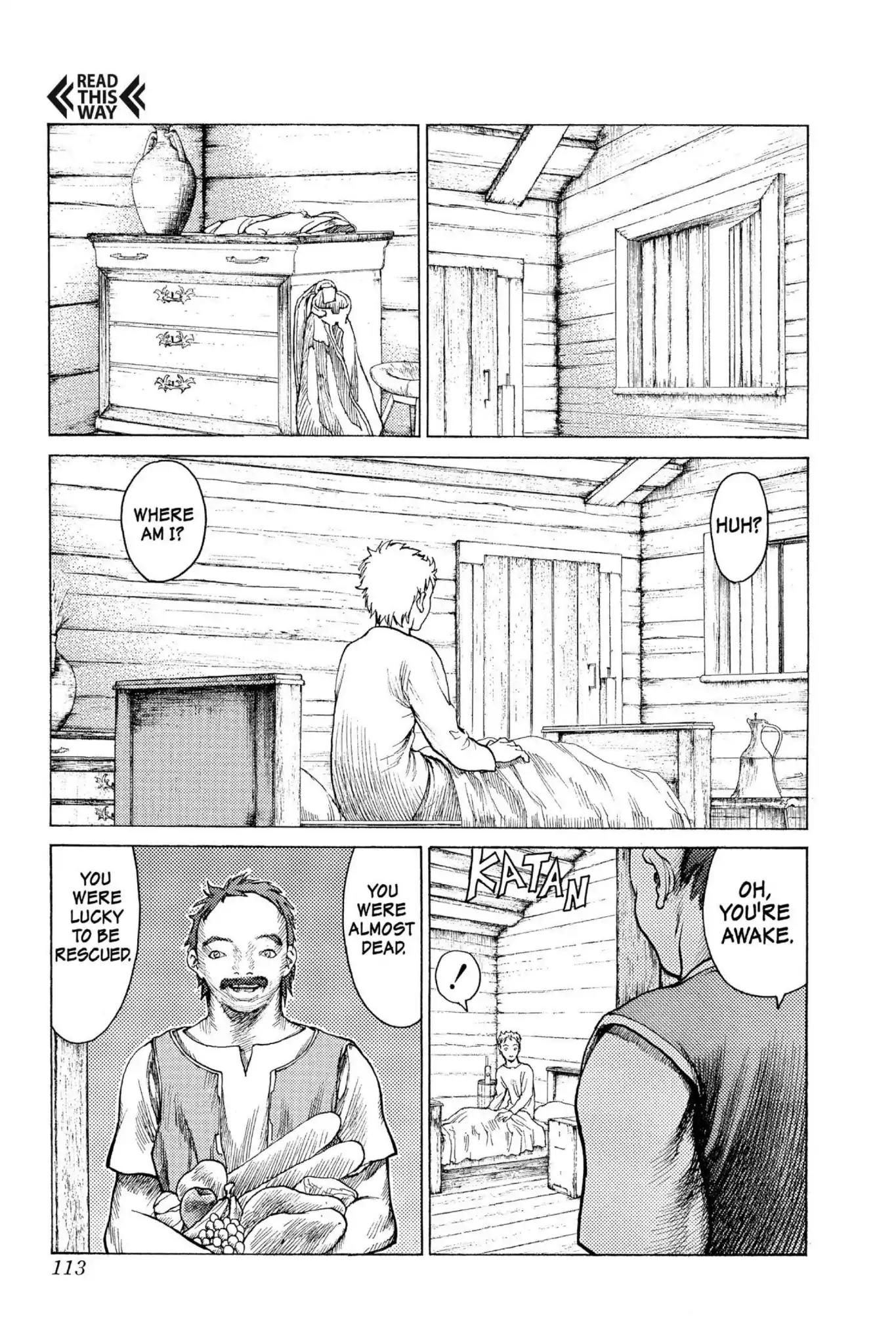 Claymore Chapter 3 page 4 - Chapter 3: Vol.1 Scene 3: Memory of a Witch