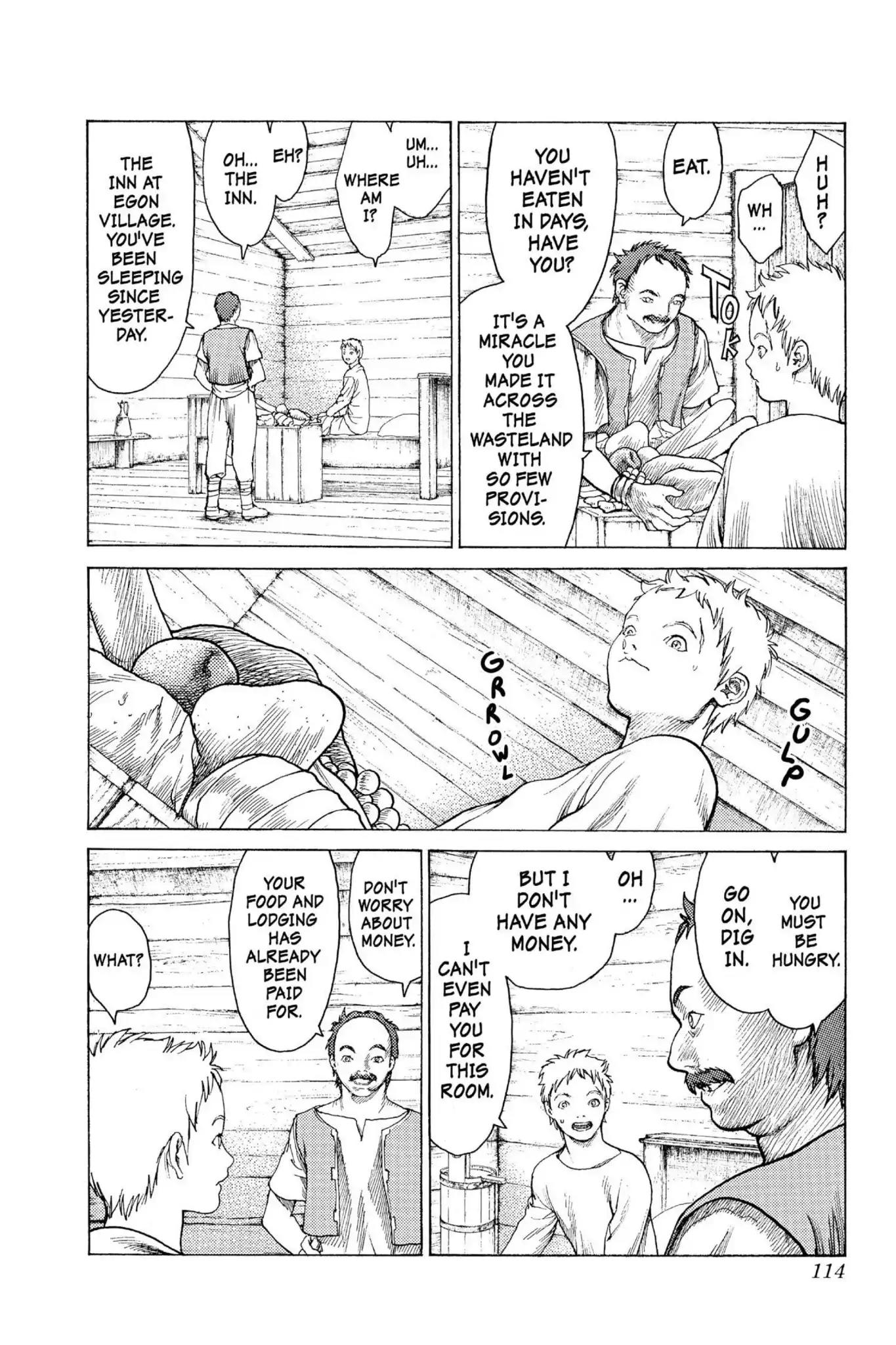Claymore Chapter 3 page 5 - Chapter 3: Vol.1 Scene 3: Memory of a Witch