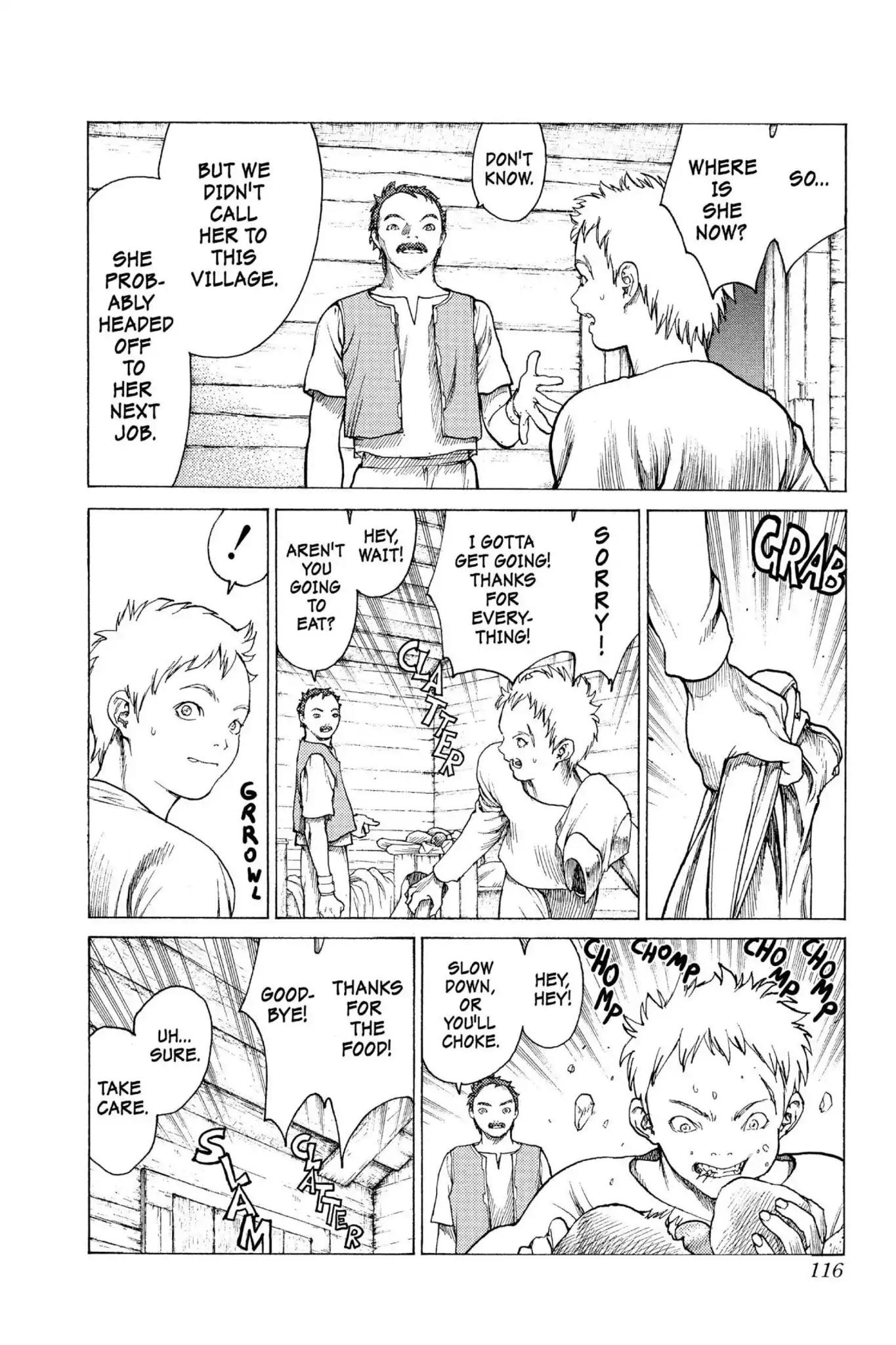 Claymore Chapter 3 page 7 - Chapter 3: Vol.1 Scene 3: Memory of a Witch