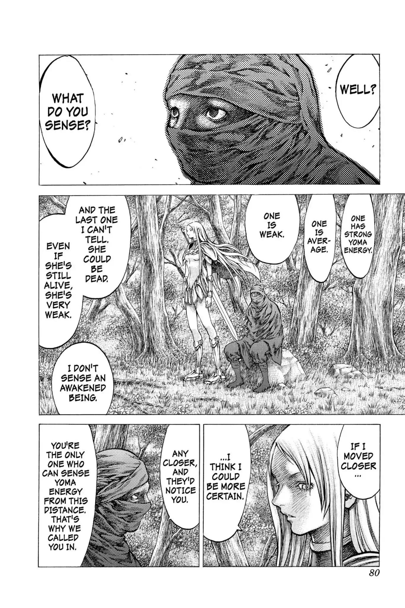 Claymore Chapter 30 page 11 - Chapter 30: Vol.6 Scene 30: The Slashers, Part 6