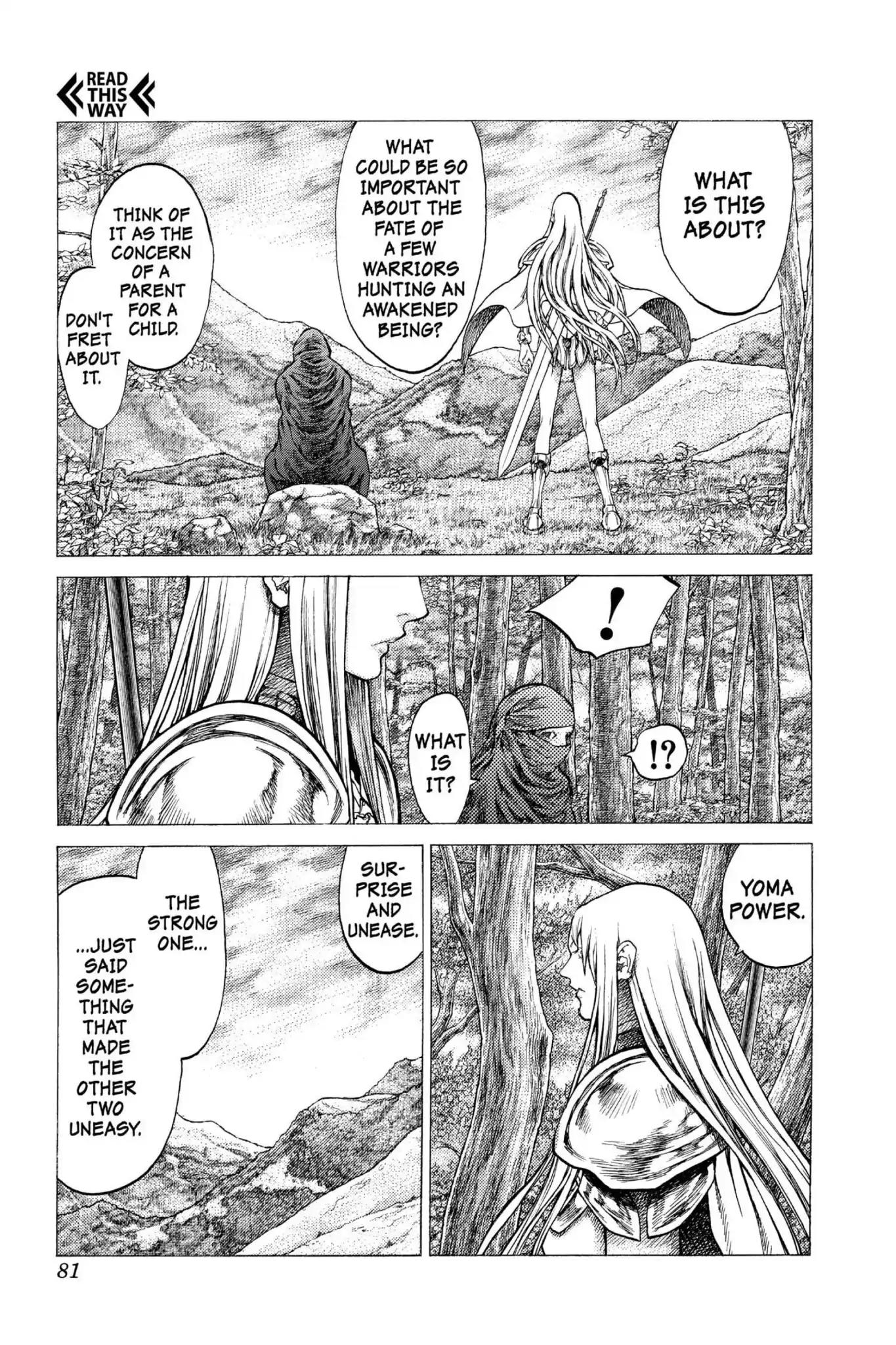 Claymore Chapter 30 page 12 - Chapter 30: Vol.6 Scene 30: The Slashers, Part 6