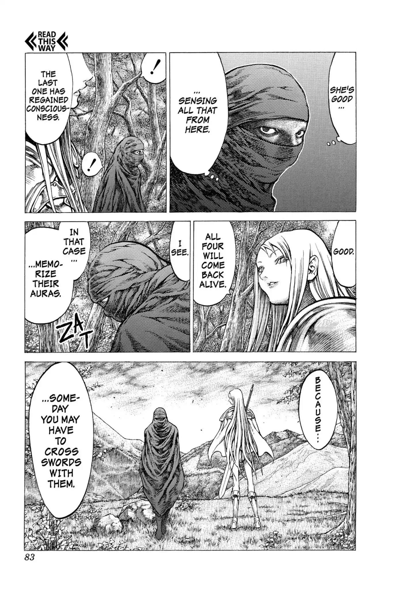 Claymore Chapter 30 page 14 - Chapter 30: Vol.6 Scene 30: The Slashers, Part 6