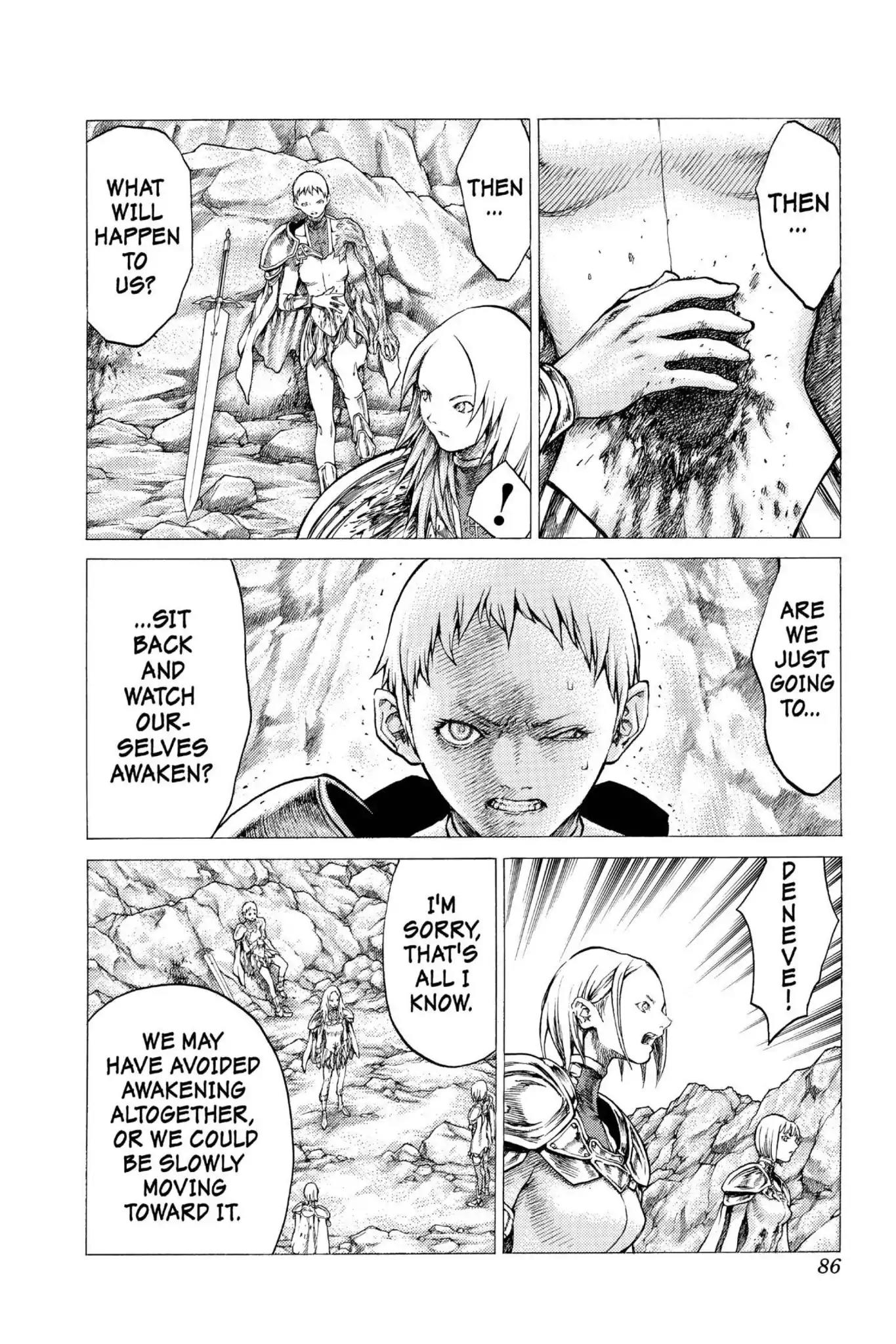 Claymore Chapter 30 page 17 - Chapter 30: Vol.6 Scene 30: The Slashers, Part 6