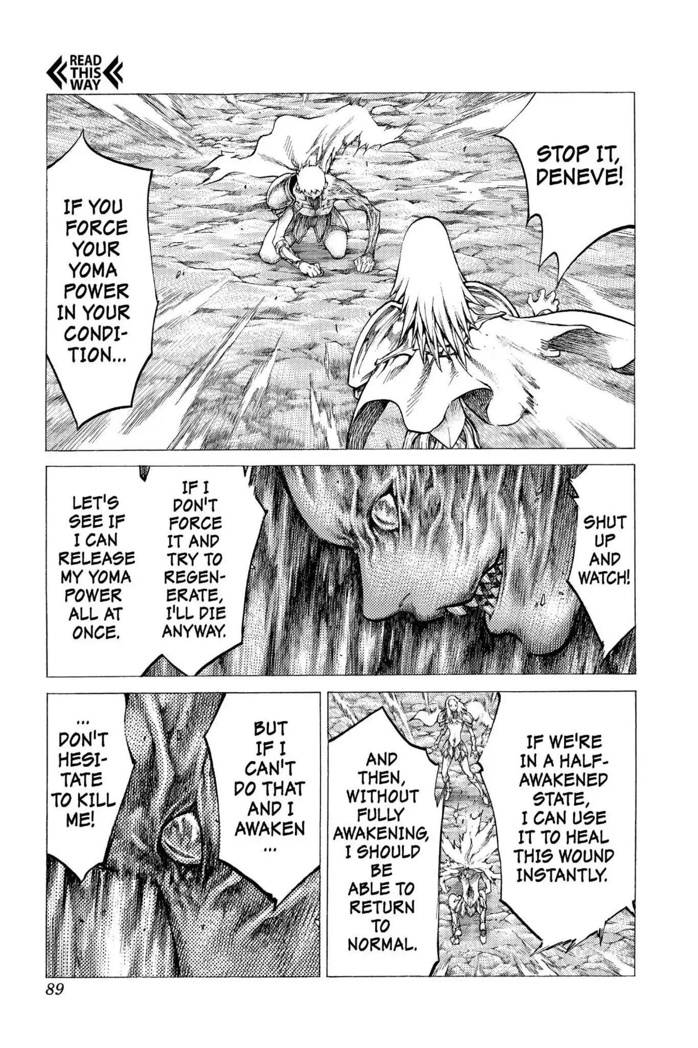 Claymore Chapter 30 page 20 - Chapter 30: Vol.6 Scene 30: The Slashers, Part 6