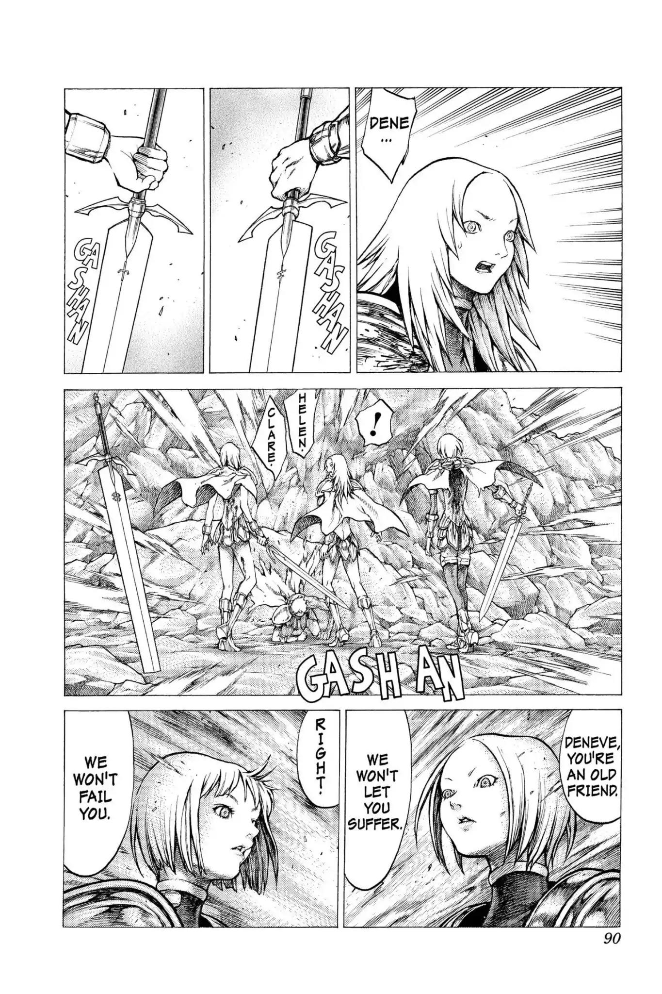 Claymore Chapter 30 page 21 - Chapter 30: Vol.6 Scene 30: The Slashers, Part 6