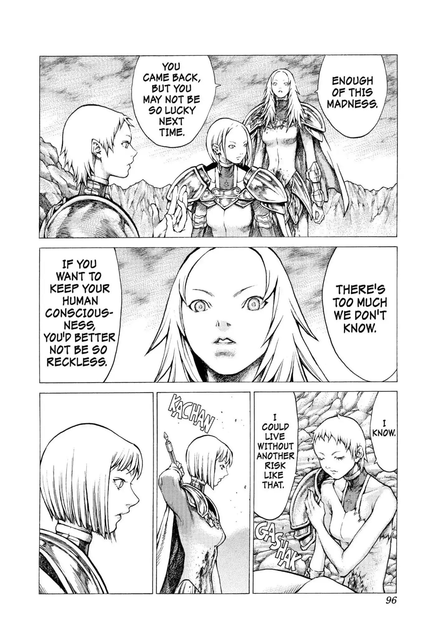 Claymore Chapter 30 page 27 - Chapter 30: Vol.6 Scene 30: The Slashers, Part 6