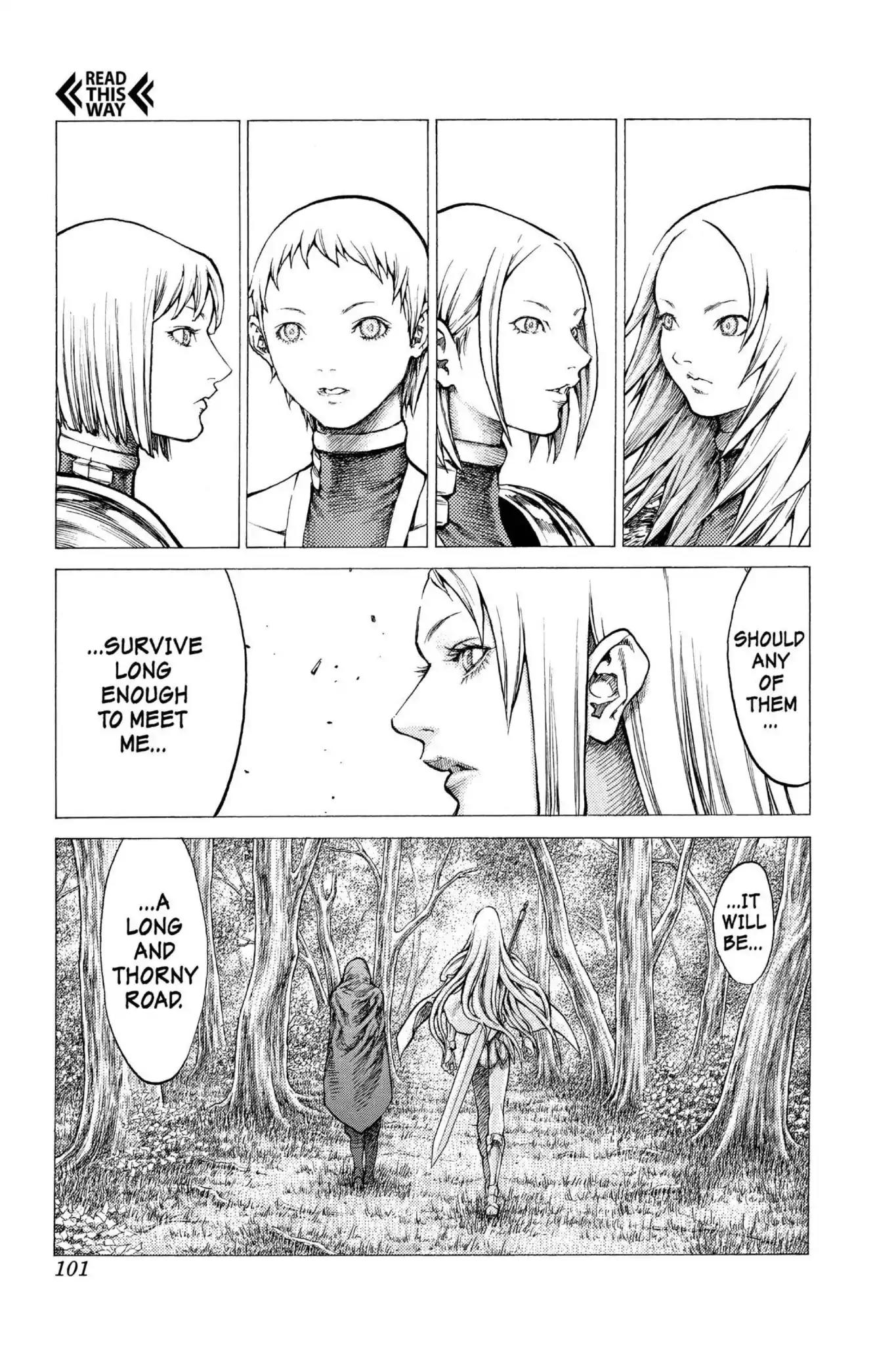 Claymore Chapter 30 page 32 - Chapter 30: Vol.6 Scene 30: The Slashers, Part 6