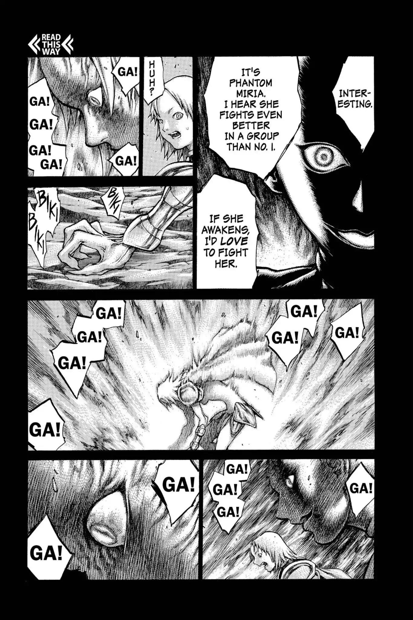 Claymore Chapter 30 page 4 - Chapter 30: Vol.6 Scene 30: The Slashers, Part 6