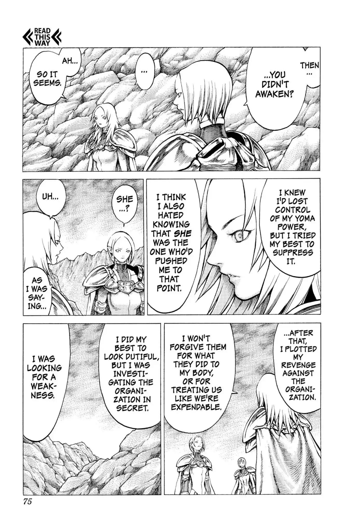 Claymore Chapter 30 page 6 - Chapter 30: Vol.6 Scene 30: The Slashers, Part 6