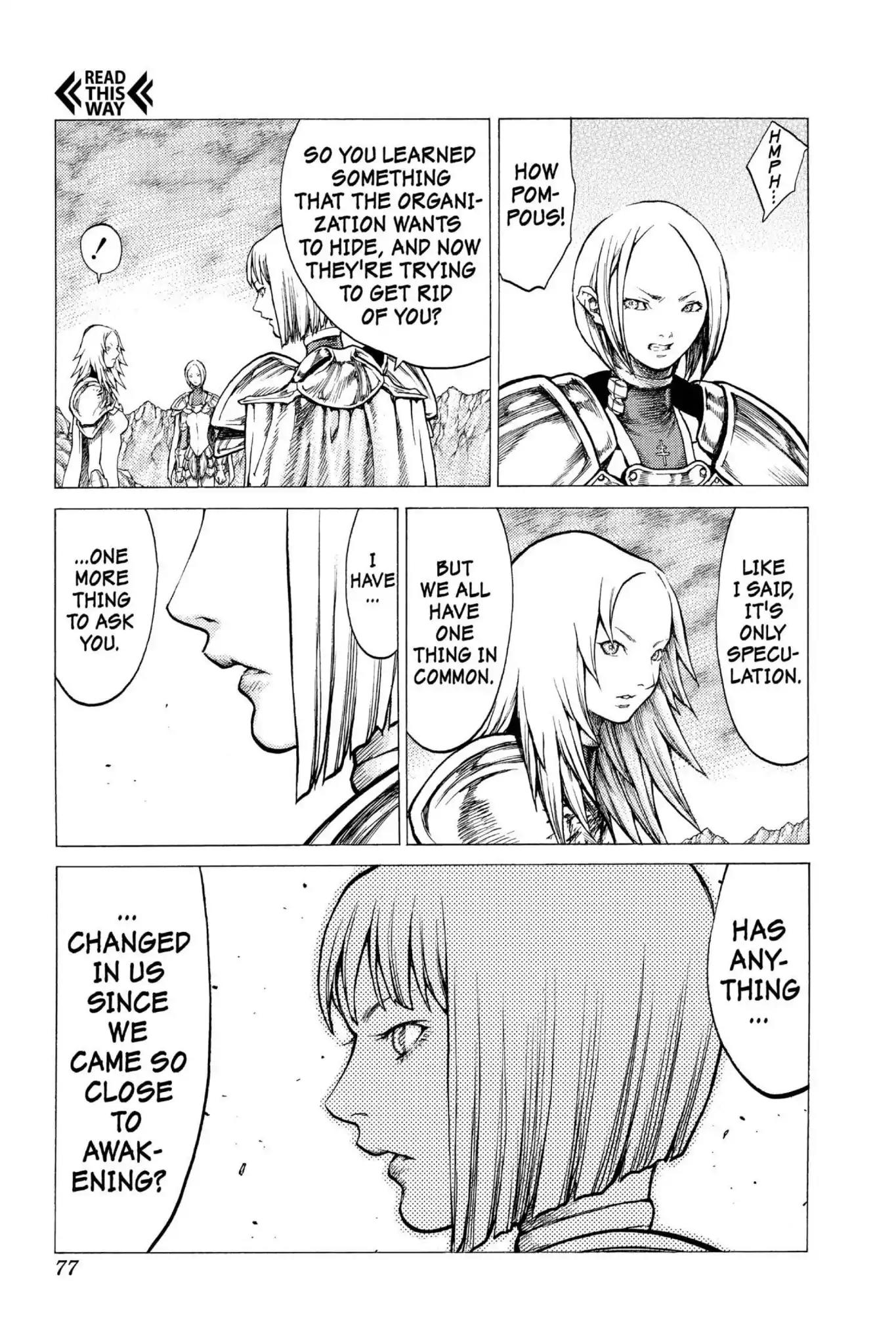Claymore Chapter 30 page 8 - Chapter 30: Vol.6 Scene 30: The Slashers, Part 6