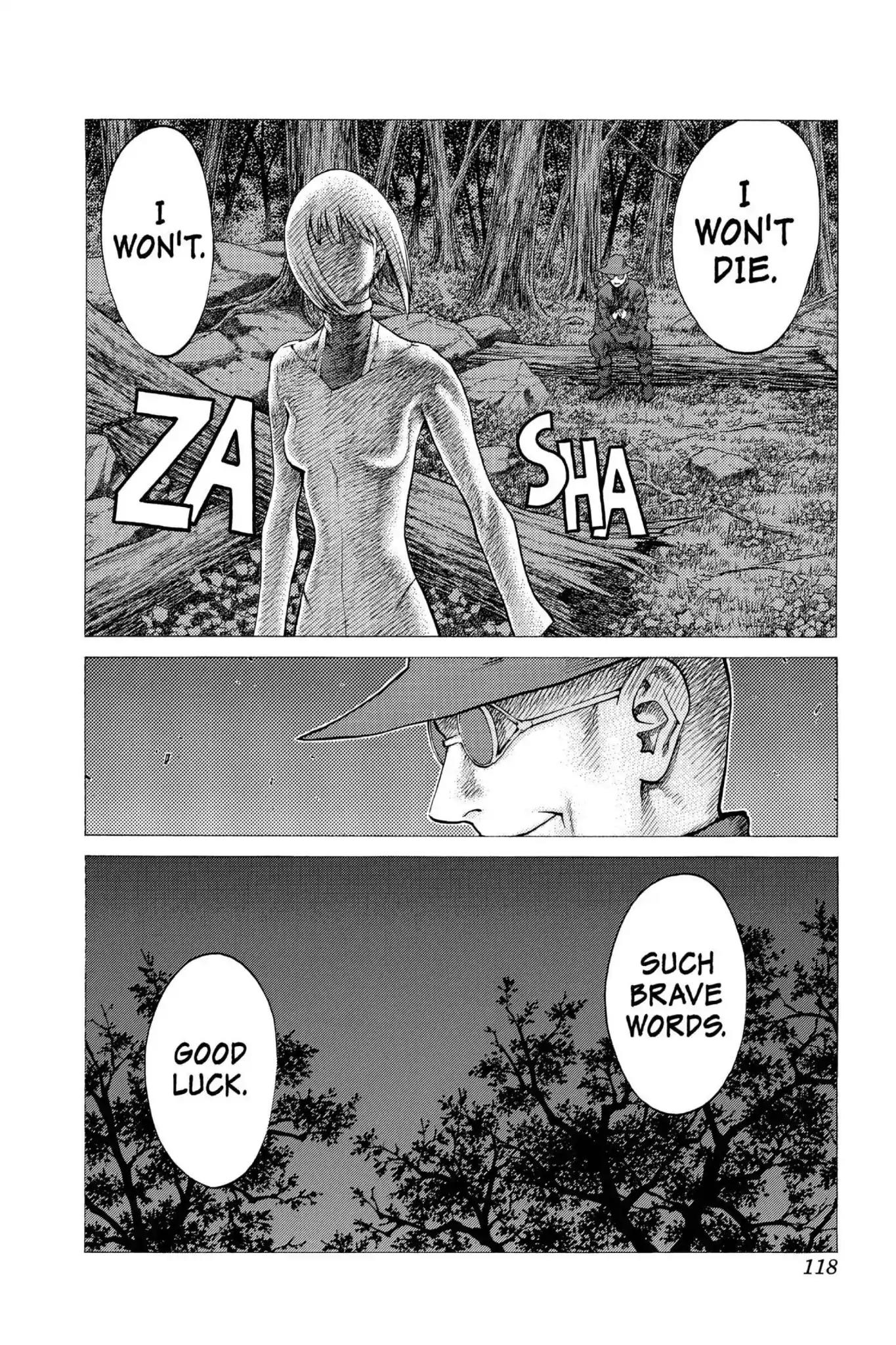 Claymore Chapter 31 page 15 - Chapter 31: Vol.6 Scene 31: The Endless Gravestones, Part 1