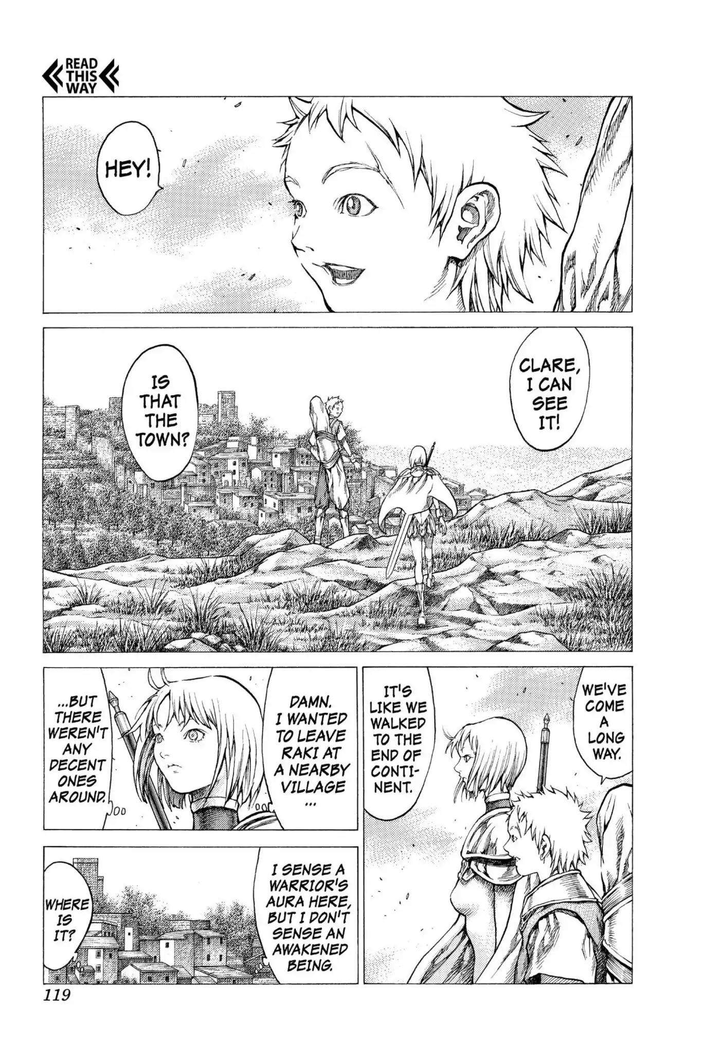 Claymore Chapter 31 page 16 - Chapter 31: Vol.6 Scene 31: The Endless Gravestones, Part 1