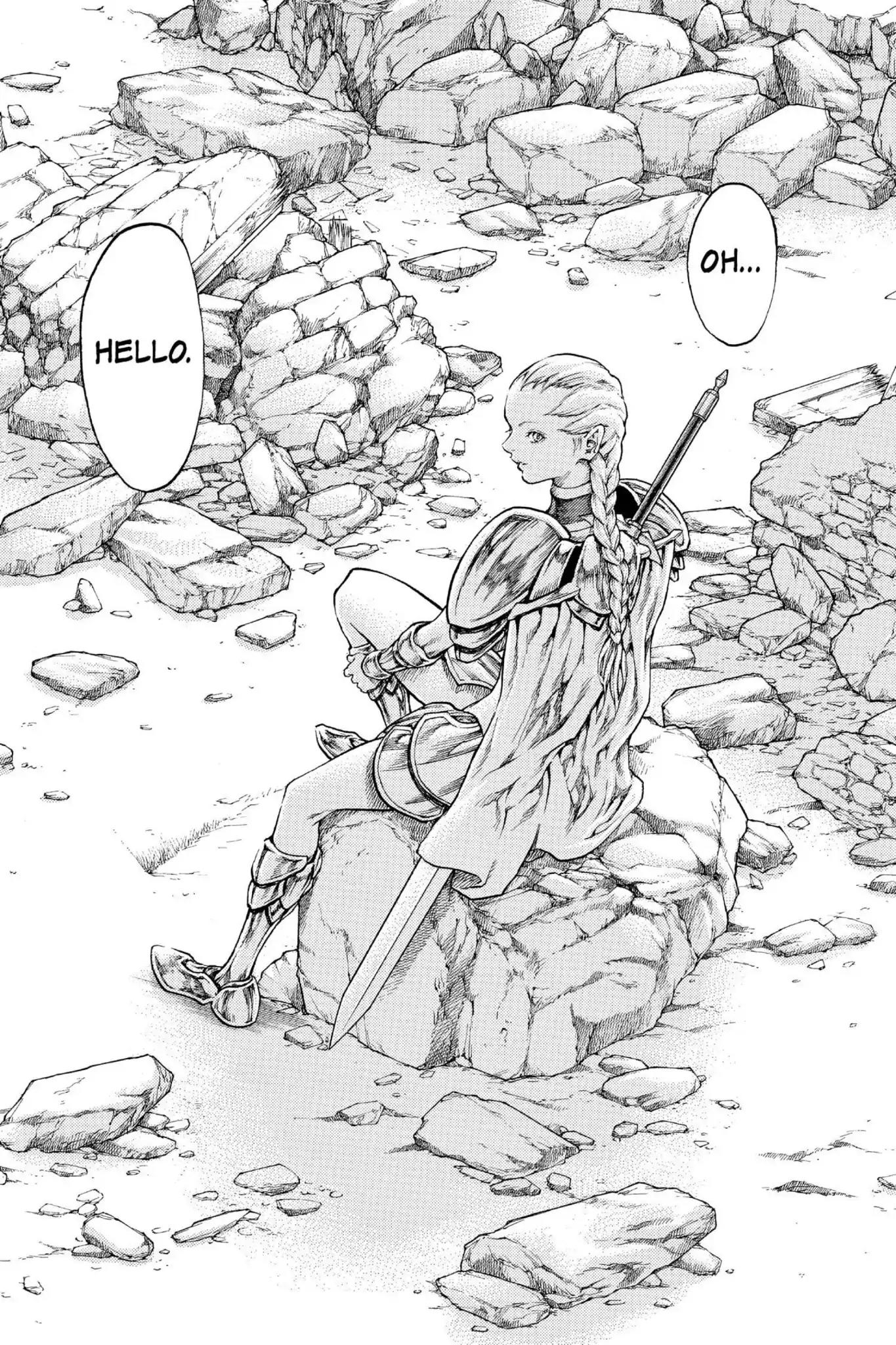 Claymore Chapter 31 page 19 - Chapter 31: Vol.6 Scene 31: The Endless Gravestones, Part 1