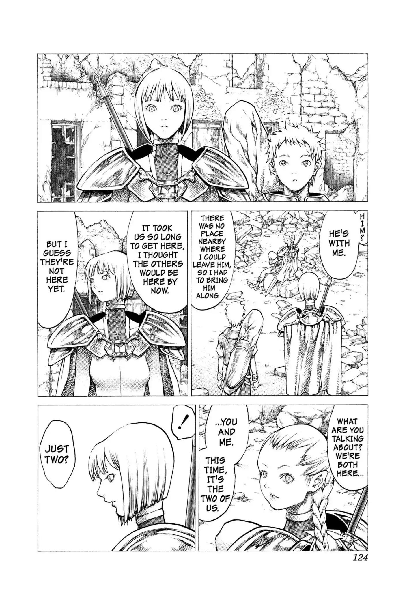 Claymore Chapter 31 page 21 - Chapter 31: Vol.6 Scene 31: The Endless Gravestones, Part 1