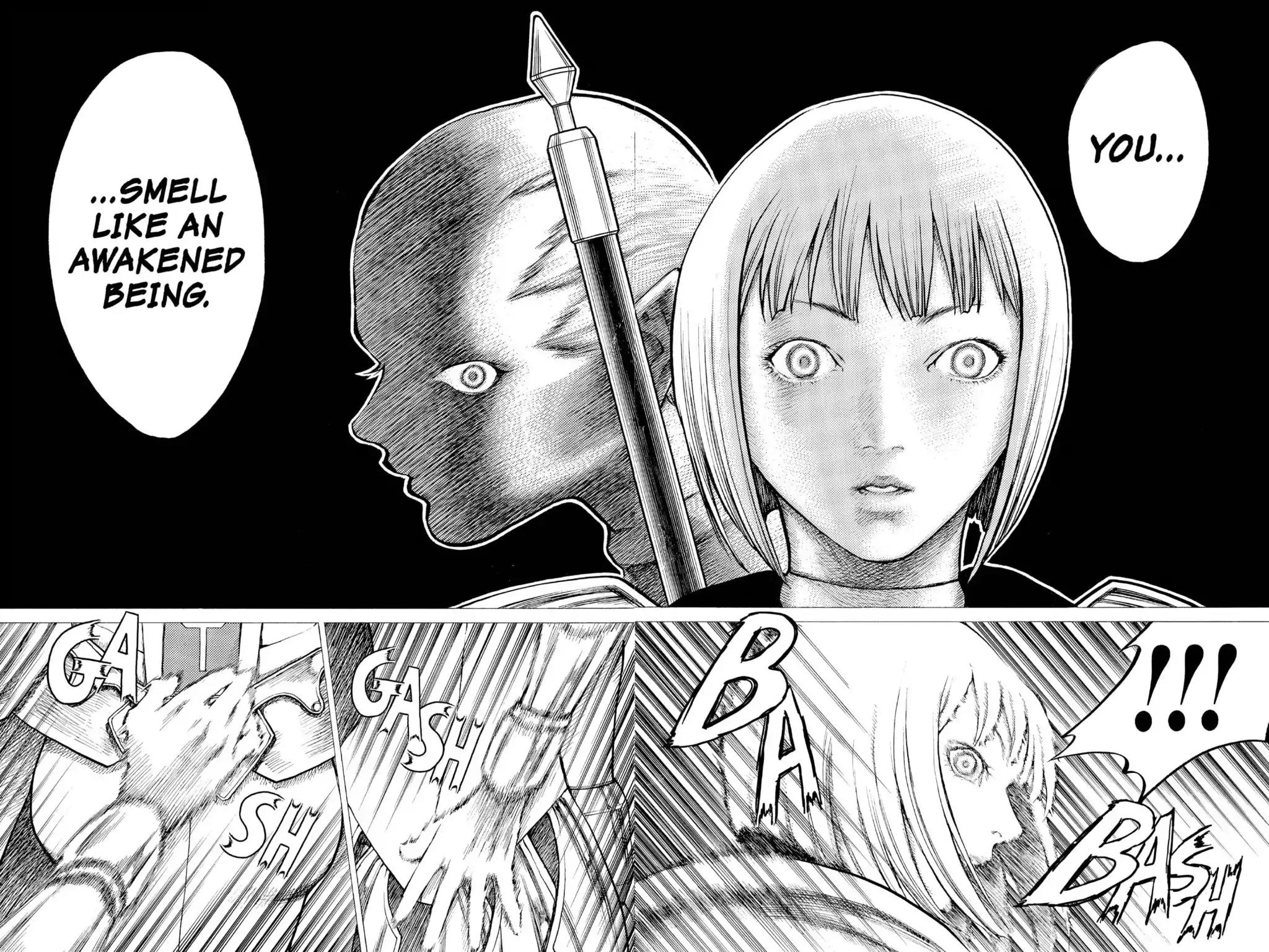 Claymore Chapter 31 page 23 - Chapter 31: Vol.6 Scene 31: The Endless Gravestones, Part 1