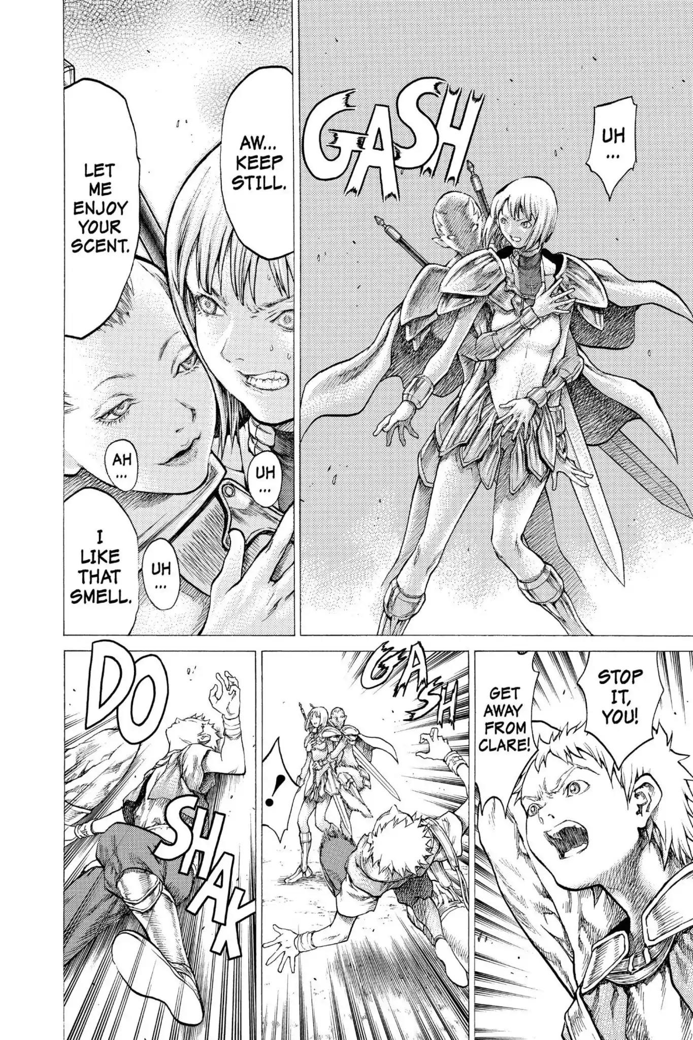 Claymore Chapter 31 page 24 - Chapter 31: Vol.6 Scene 31: The Endless Gravestones, Part 1