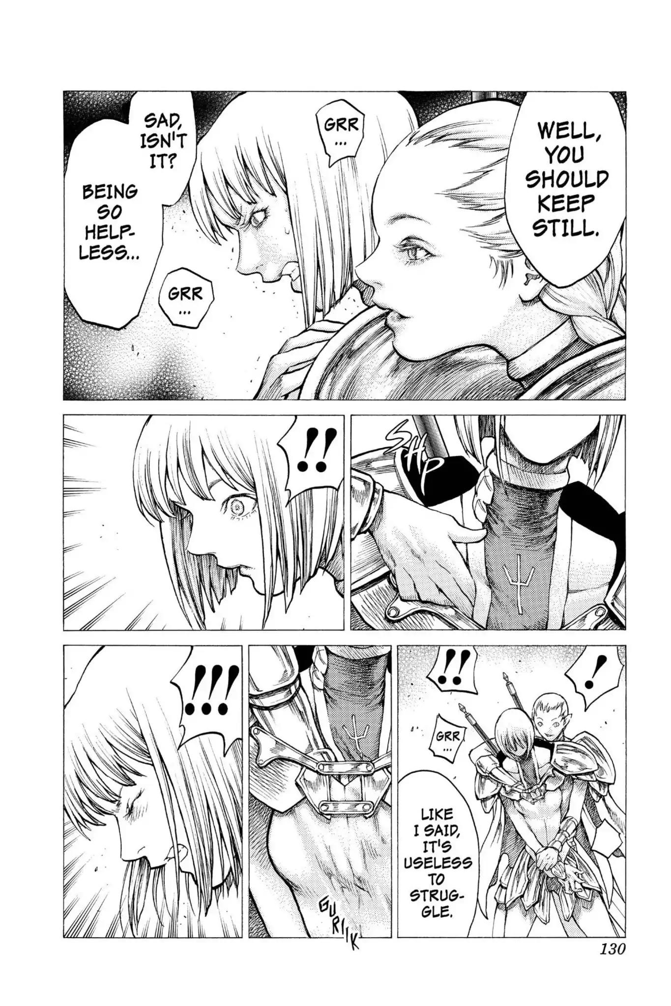 Claymore Chapter 31 page 26 - Chapter 31: Vol.6 Scene 31: The Endless Gravestones, Part 1