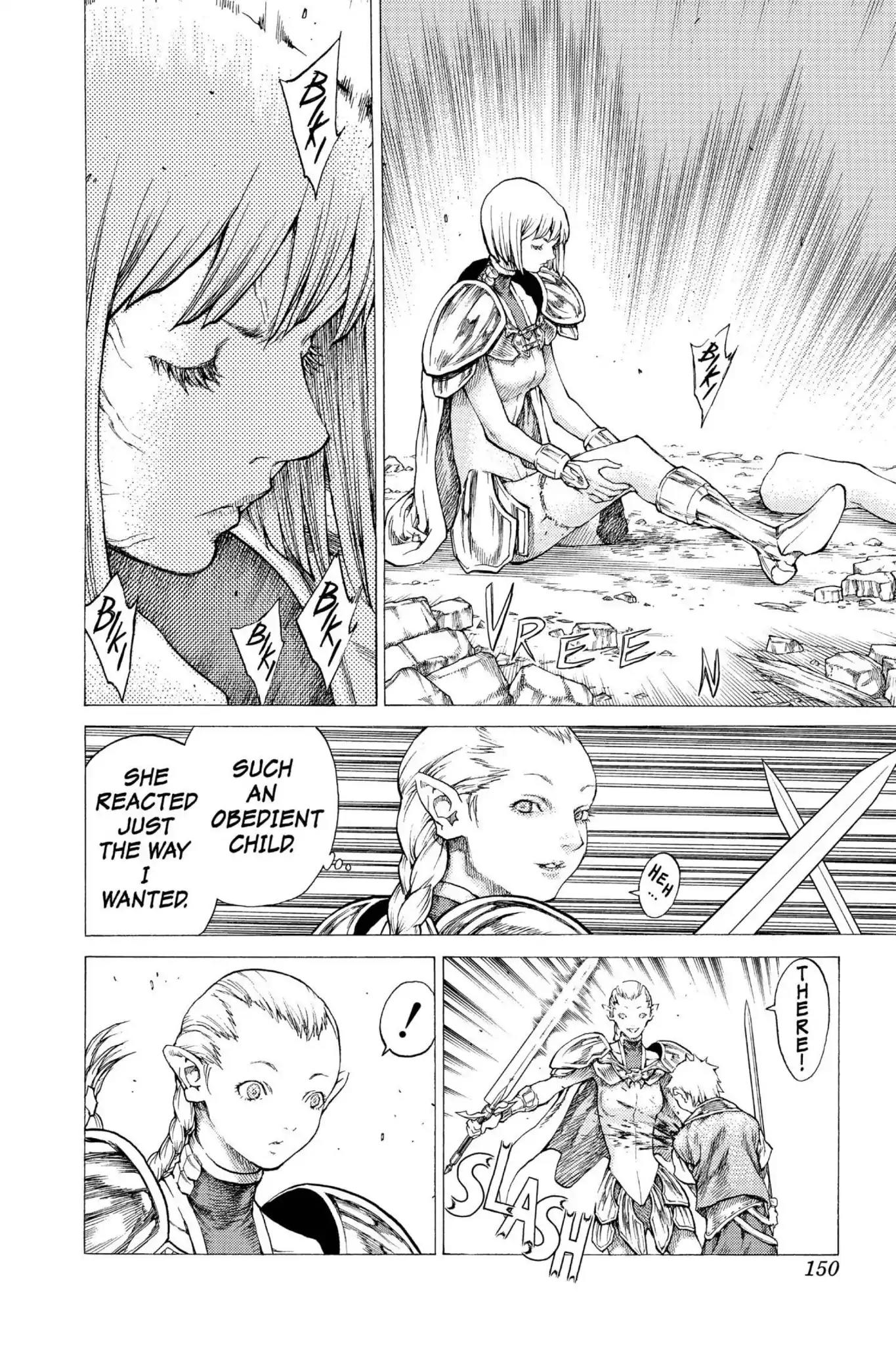Claymore Chapter 32 page 16 - Chapter 32: Vol.6 Scene 32: The Endless Gravestones, Part 2