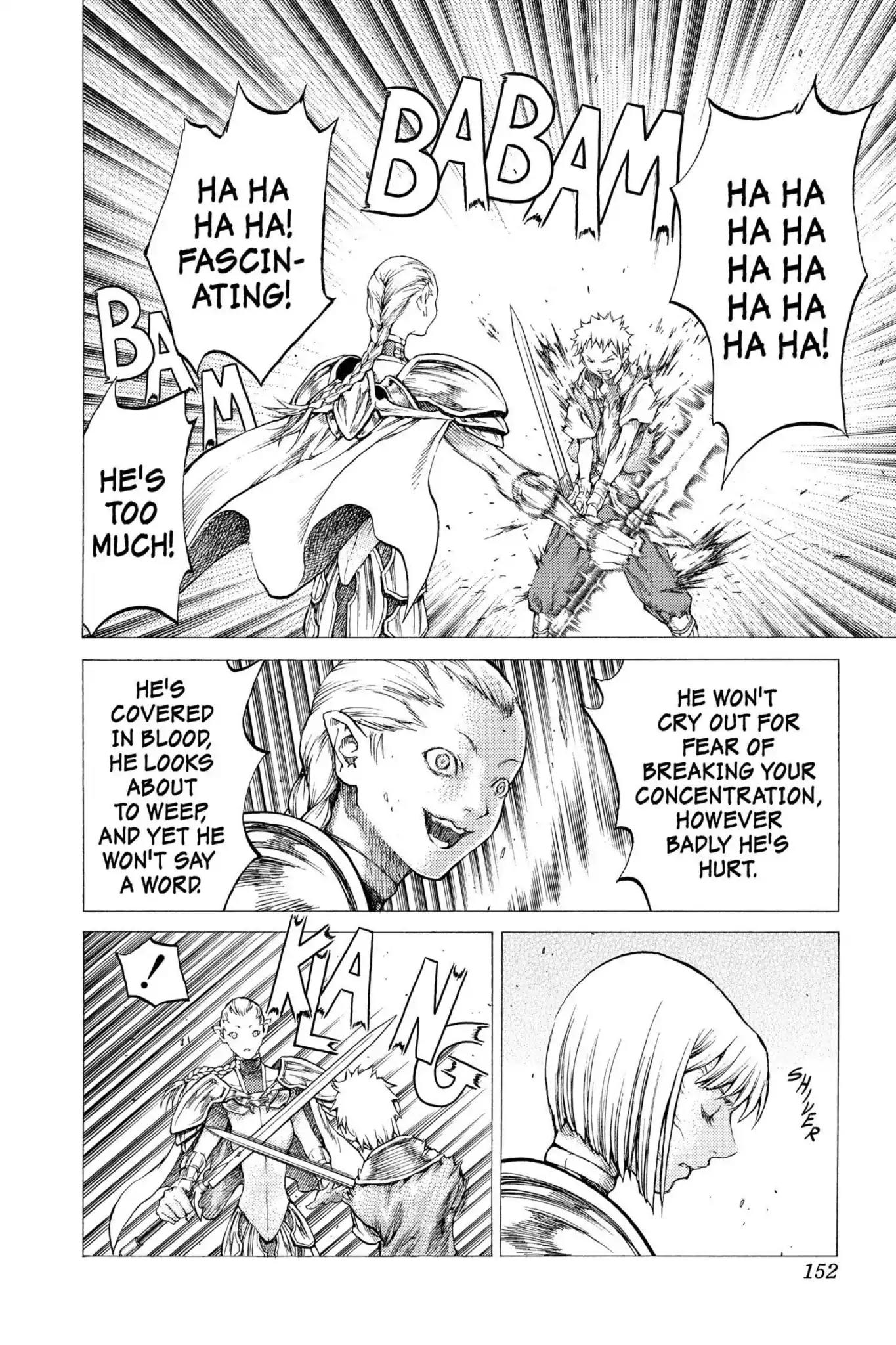 Claymore Chapter 32 page 18 - Chapter 32: Vol.6 Scene 32: The Endless Gravestones, Part 2